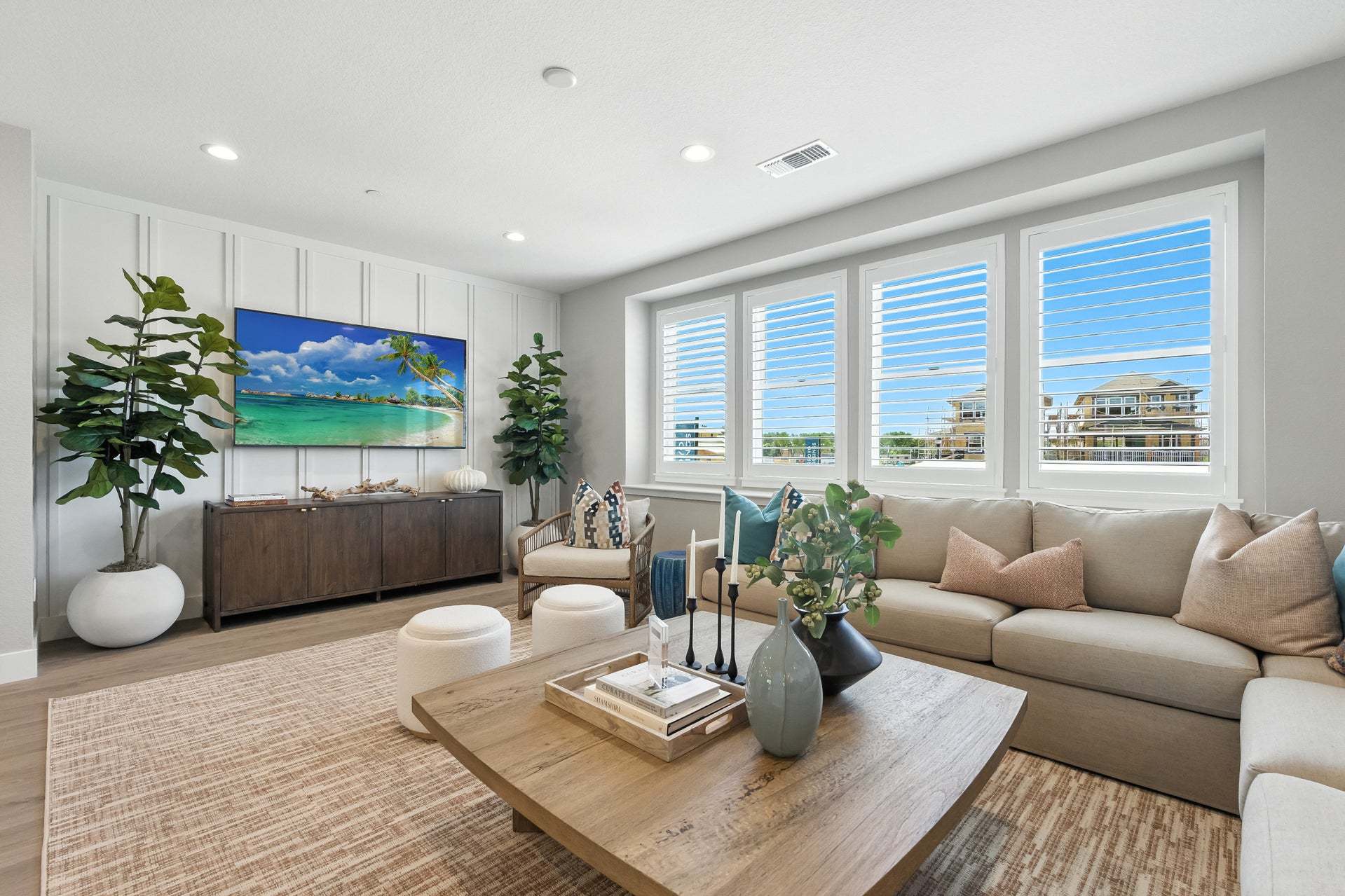 Amara at Arroyo Crossings by Trumark Homes in Livermore, CA I Residence 2 Model I Living Room