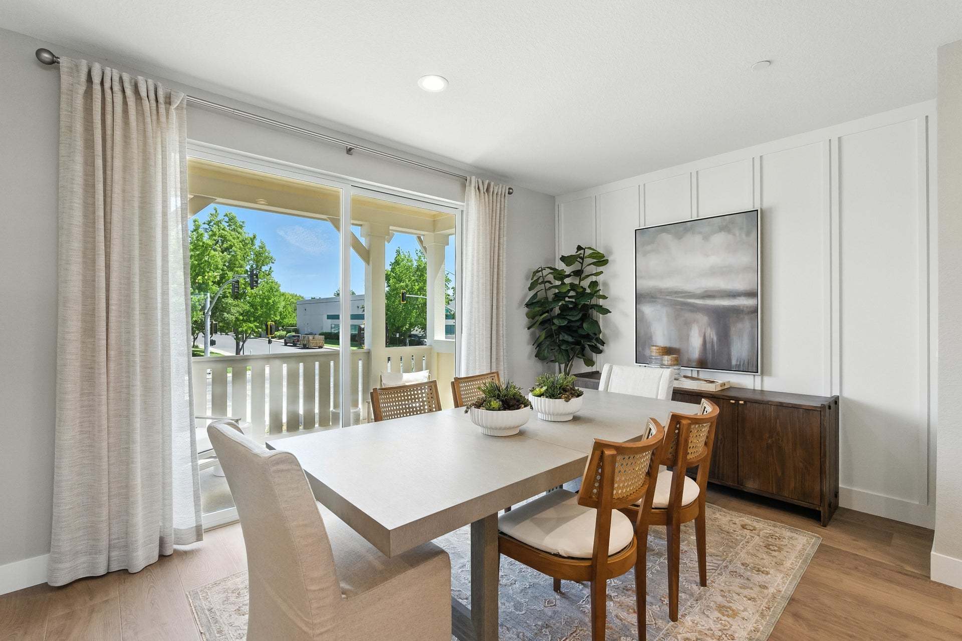 Amara at Arroyo Crossings by Trumark Homes in Livermore, CA I Residence 2 Model I Dining Area