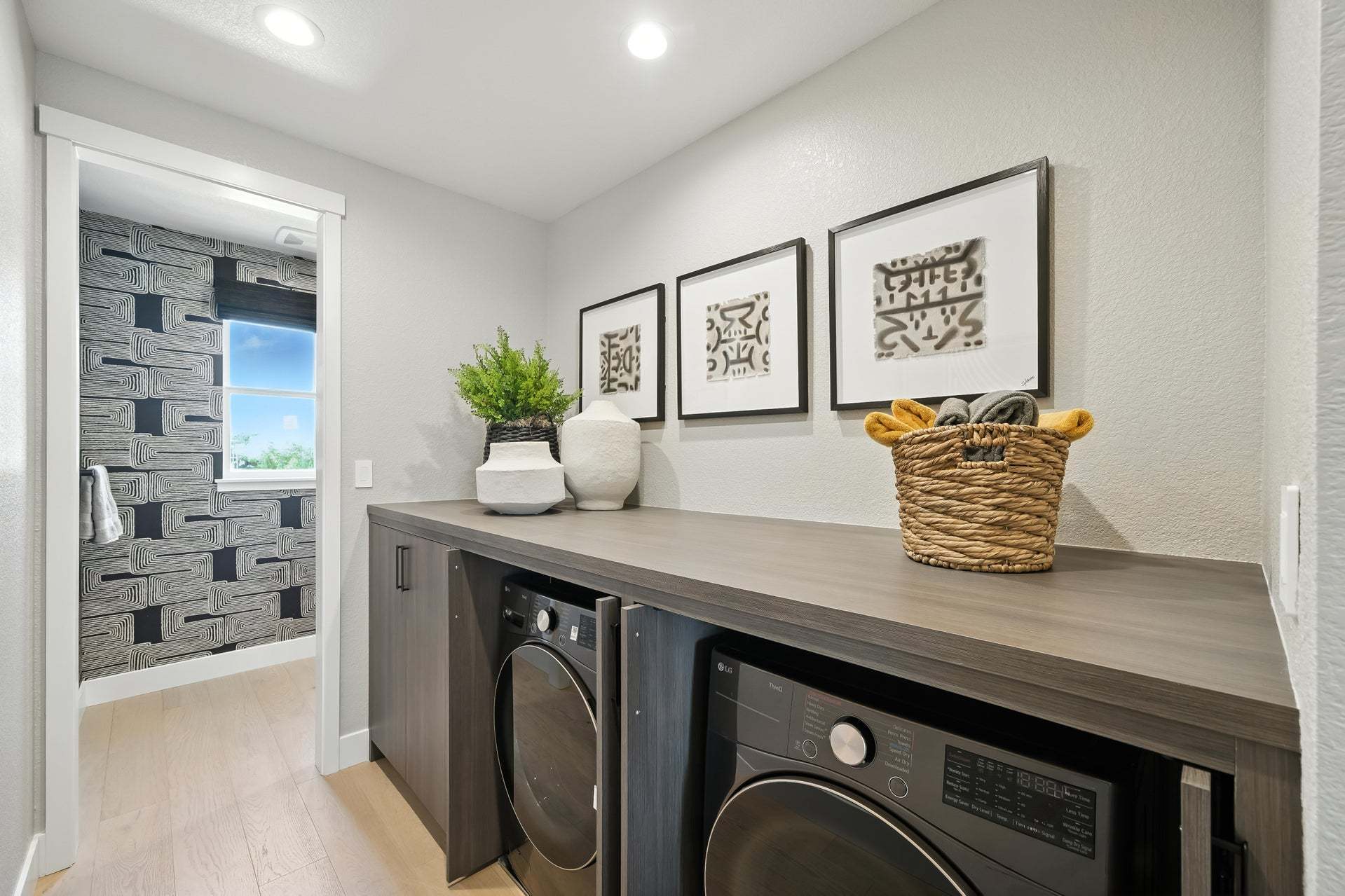 Amara at Arroyo Crossings by Trumark Homes in Livermore, CA I Residence 3 Model I Laundry Space