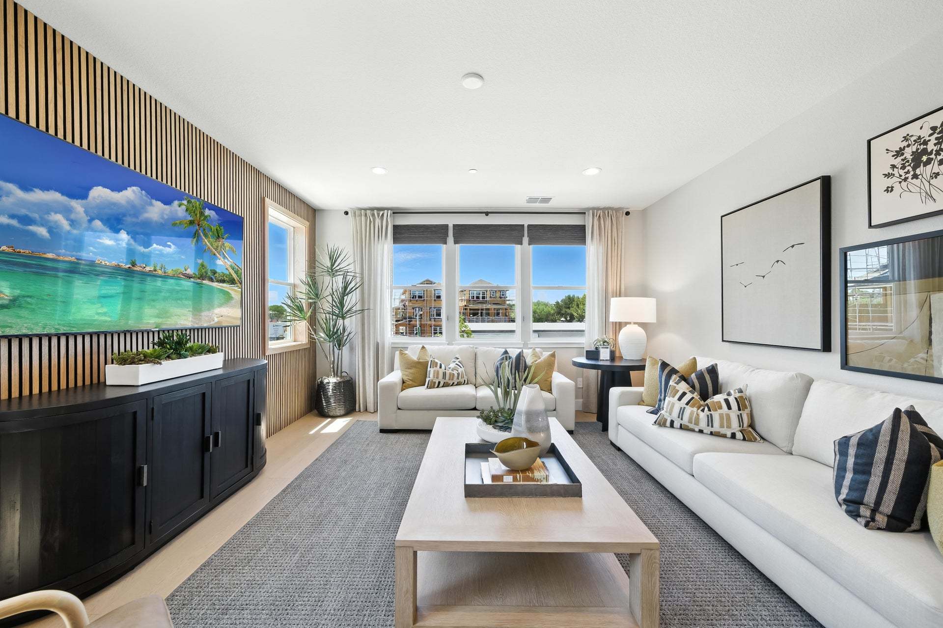 Amara at Arroyo Crossings by Trumark Homes in Livermore, CA I Residence 3 Model I Living Room