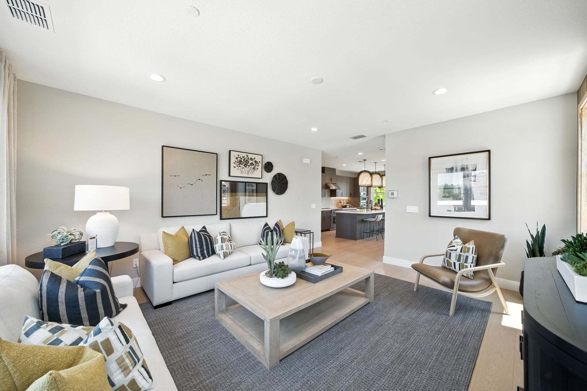 Amara at Arroyo Crossings by Trumark Homes in Livermore, CA I Residence 3 Model I Living Room