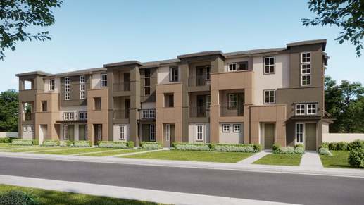 Modernistic Elevation | Alicante at Arroyo Crossings by Trumark Homes | Livermore, CA