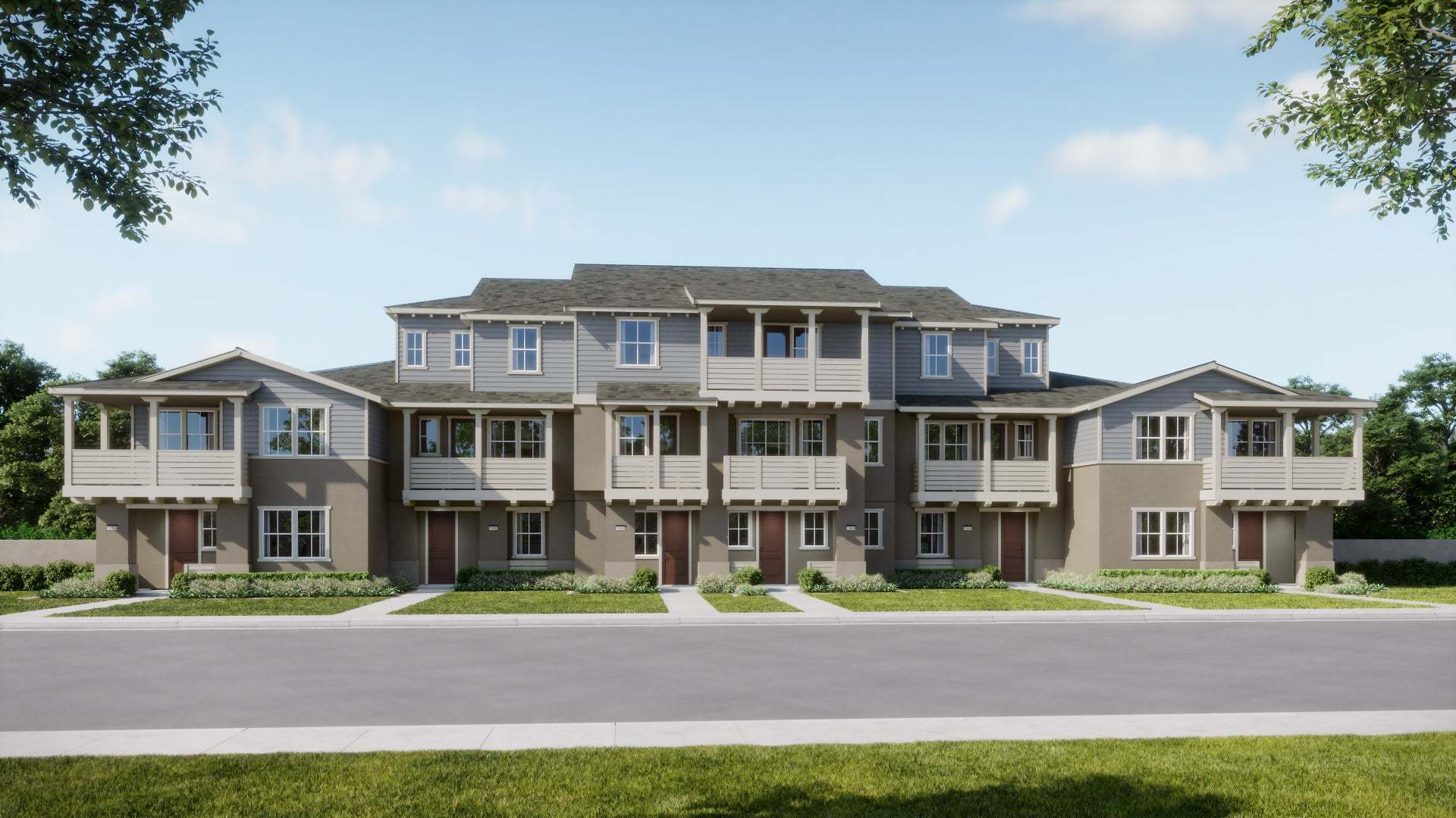 Solera at Arroyo Crossings by Trumark Homes | Rendering of Monterey Elevation