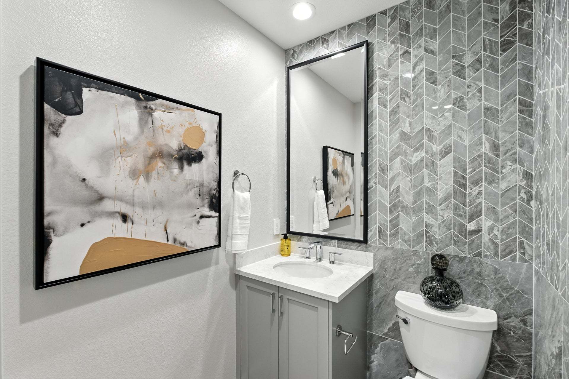 Skyline by Trumark Homes in Alameda, CA I Residence 4 Model I Half Bath