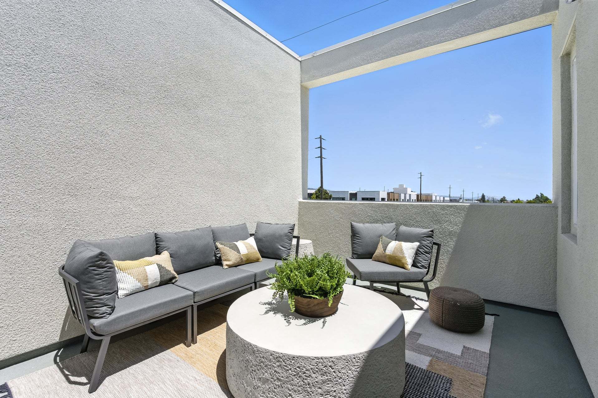 Skyline by Trumark Homes in Alameda, CA I Residence 4 Model I Rooftop Deck