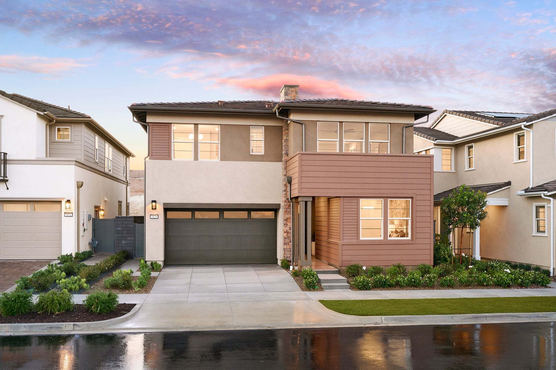 Sapphire at Rienda | Plan 3 | Model Home Exterior