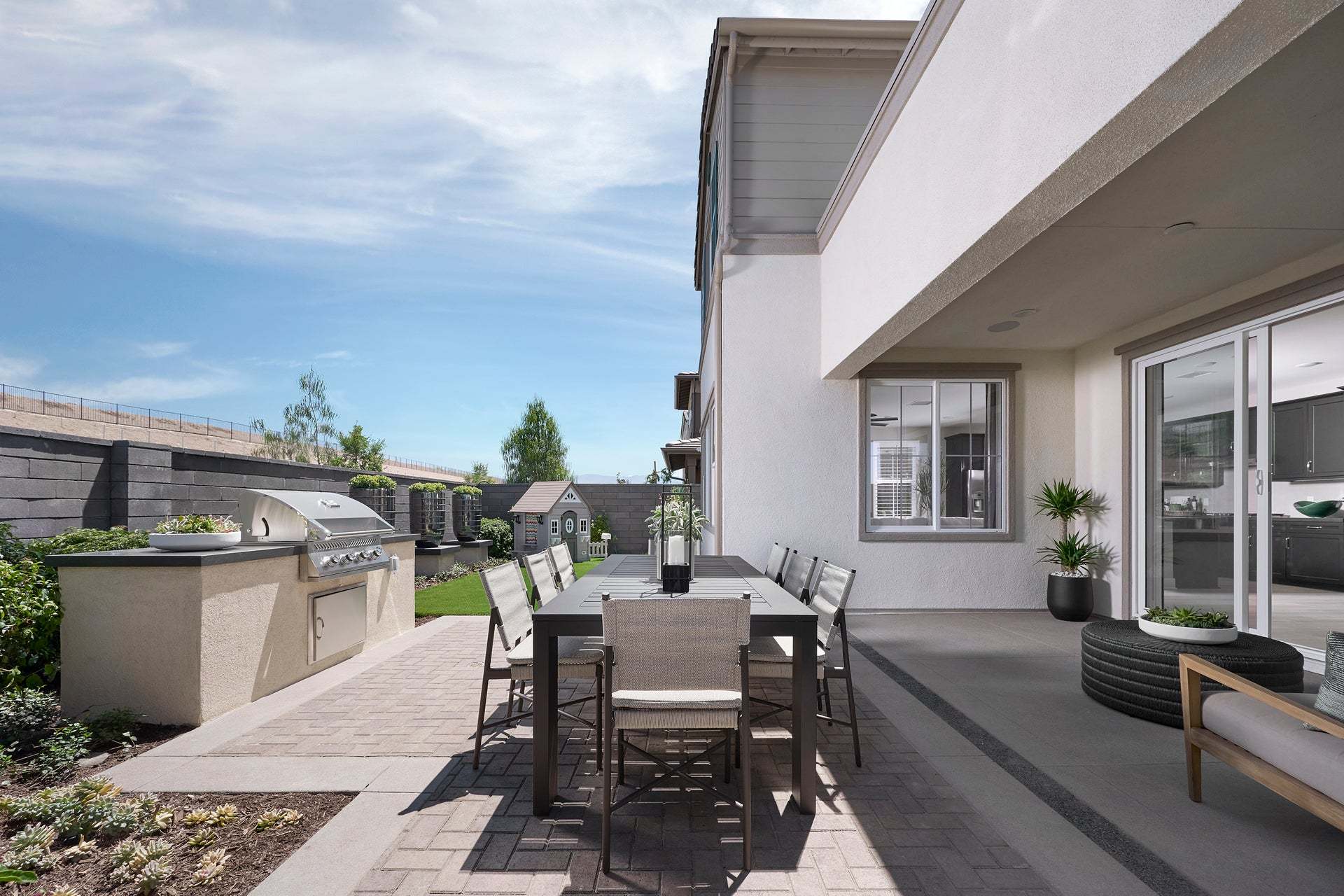 Sapphire at Rienda | Plan 1 | Backyard