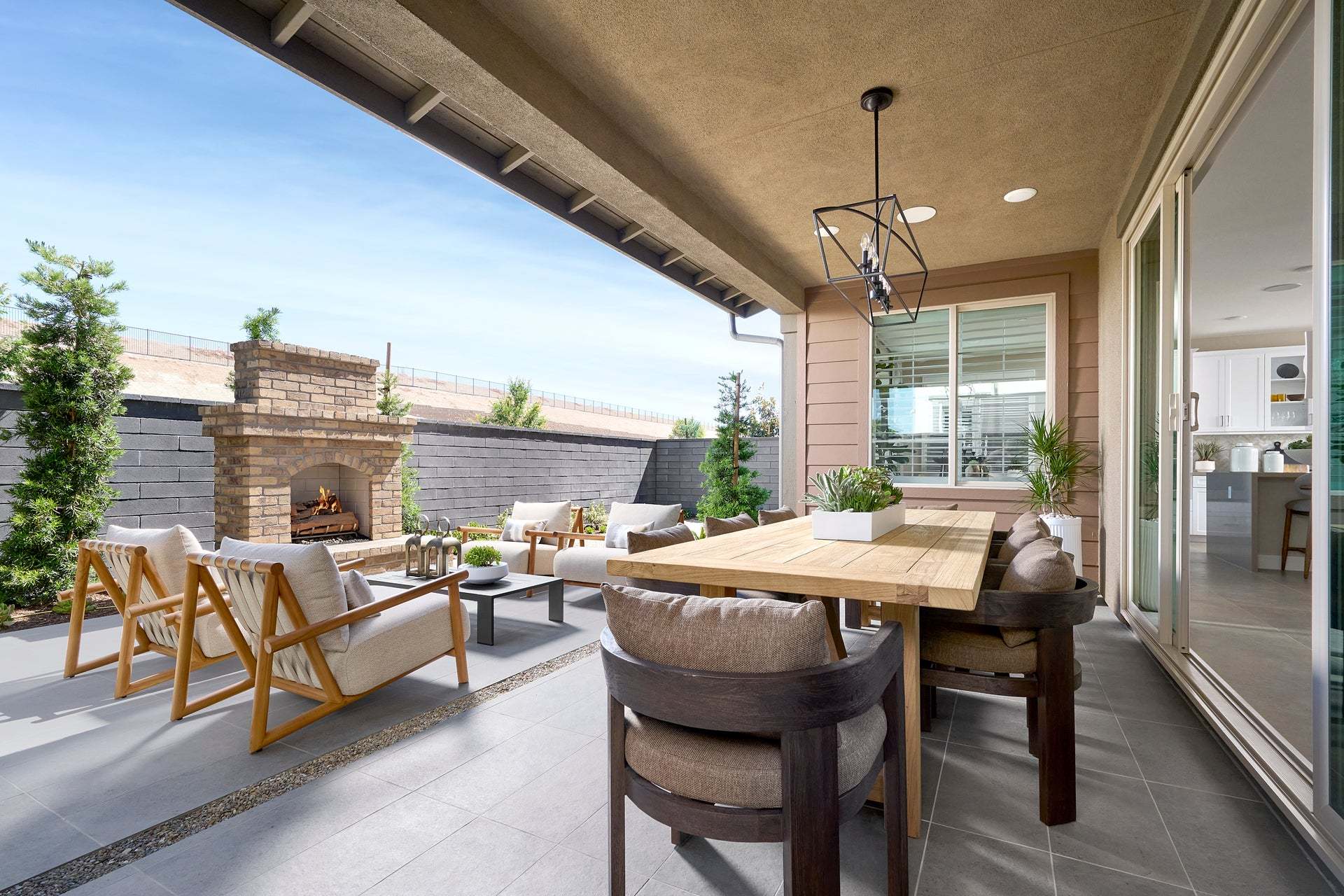 Sapphire at Rienda | Plan 3 | Covered Patio