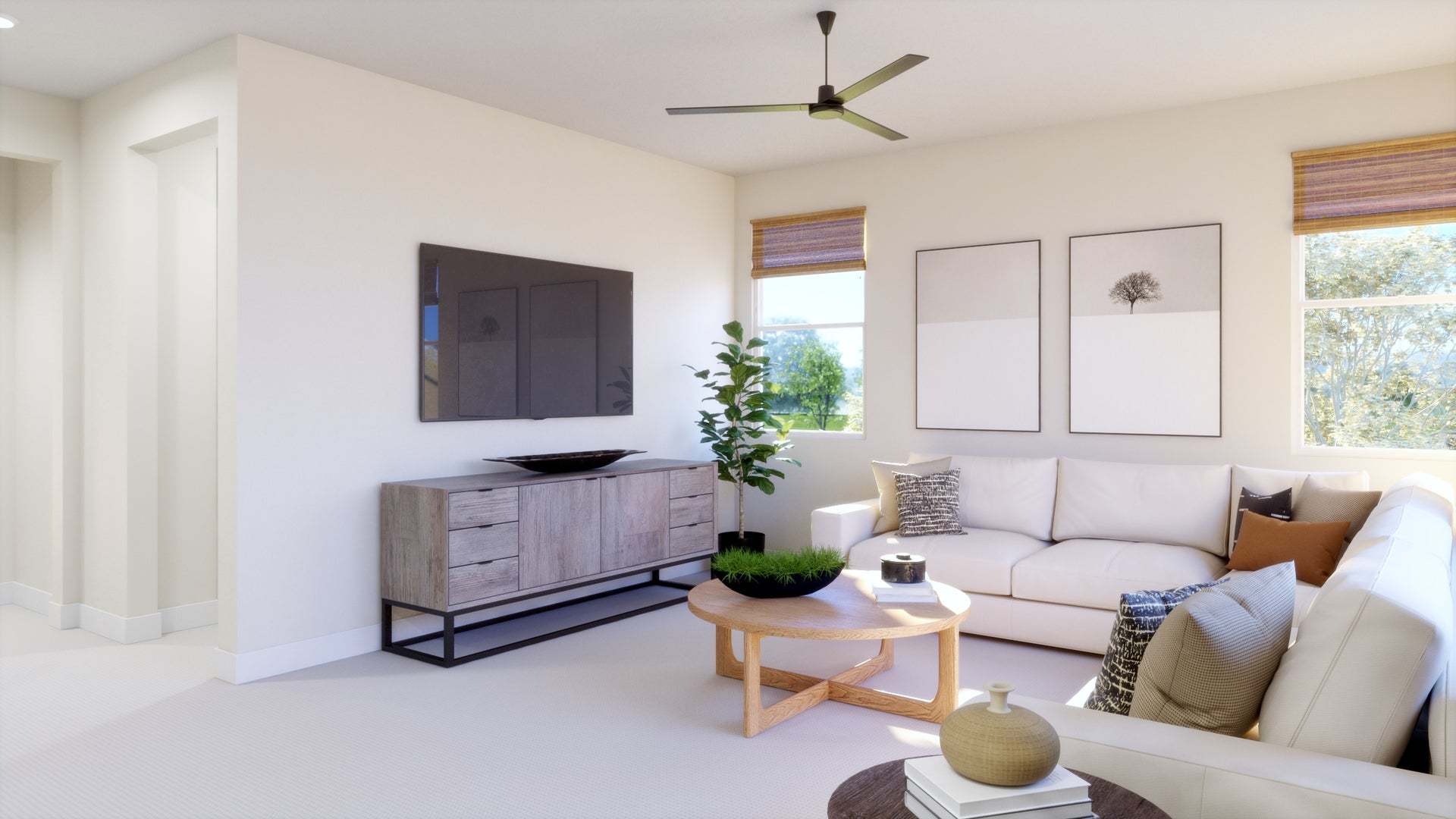 Azure at Francis Ranch by Trumark Homes in Dublin, CA I Residence 3 Renderings