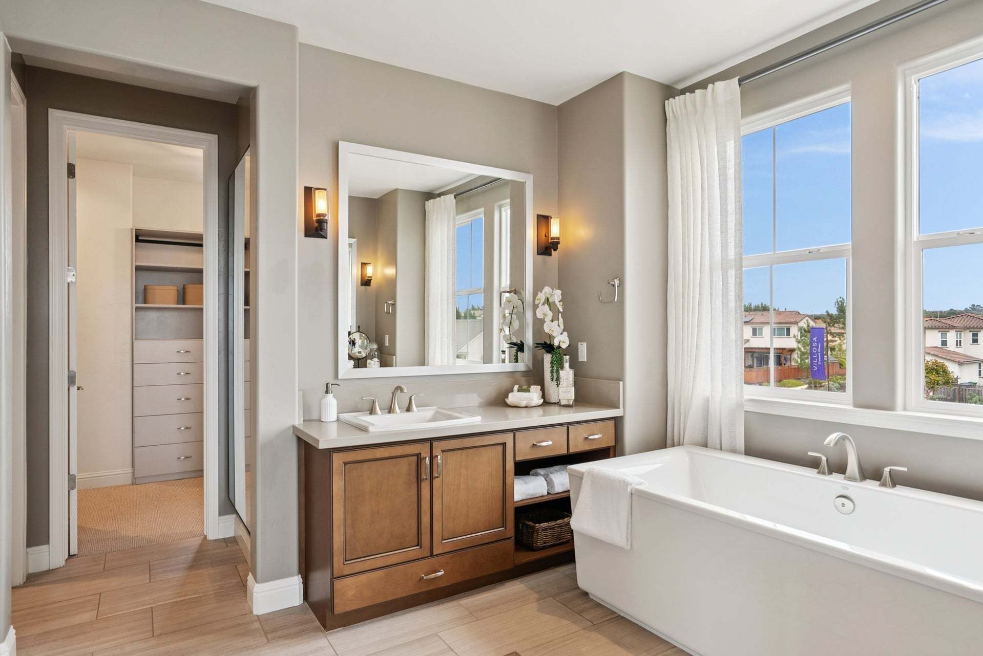 Villosa at Sea Haven | Hopkins Model | Owner's Bathroom