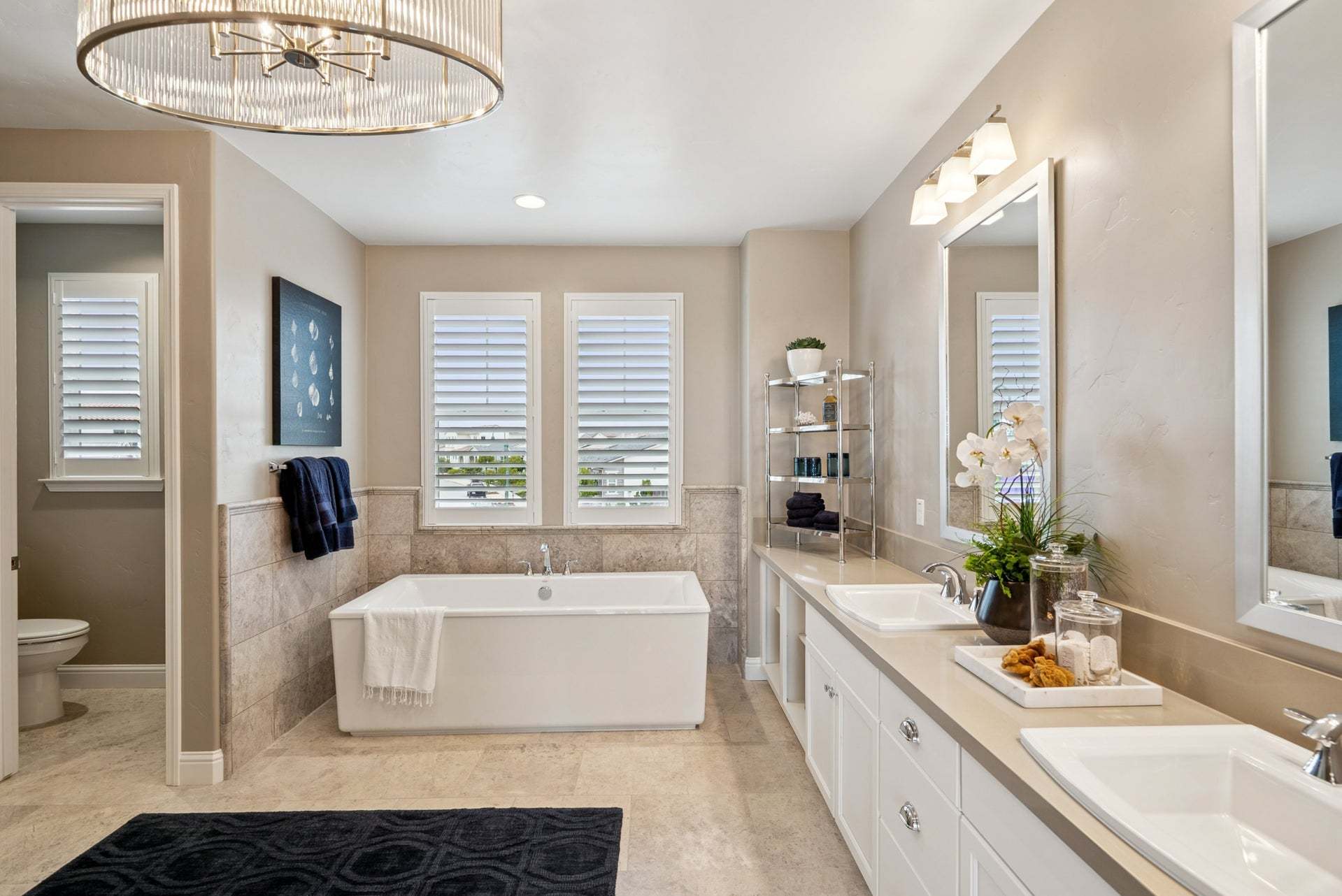 Villosa at Sea Haven | Ribera Model | Owner's Bathroom