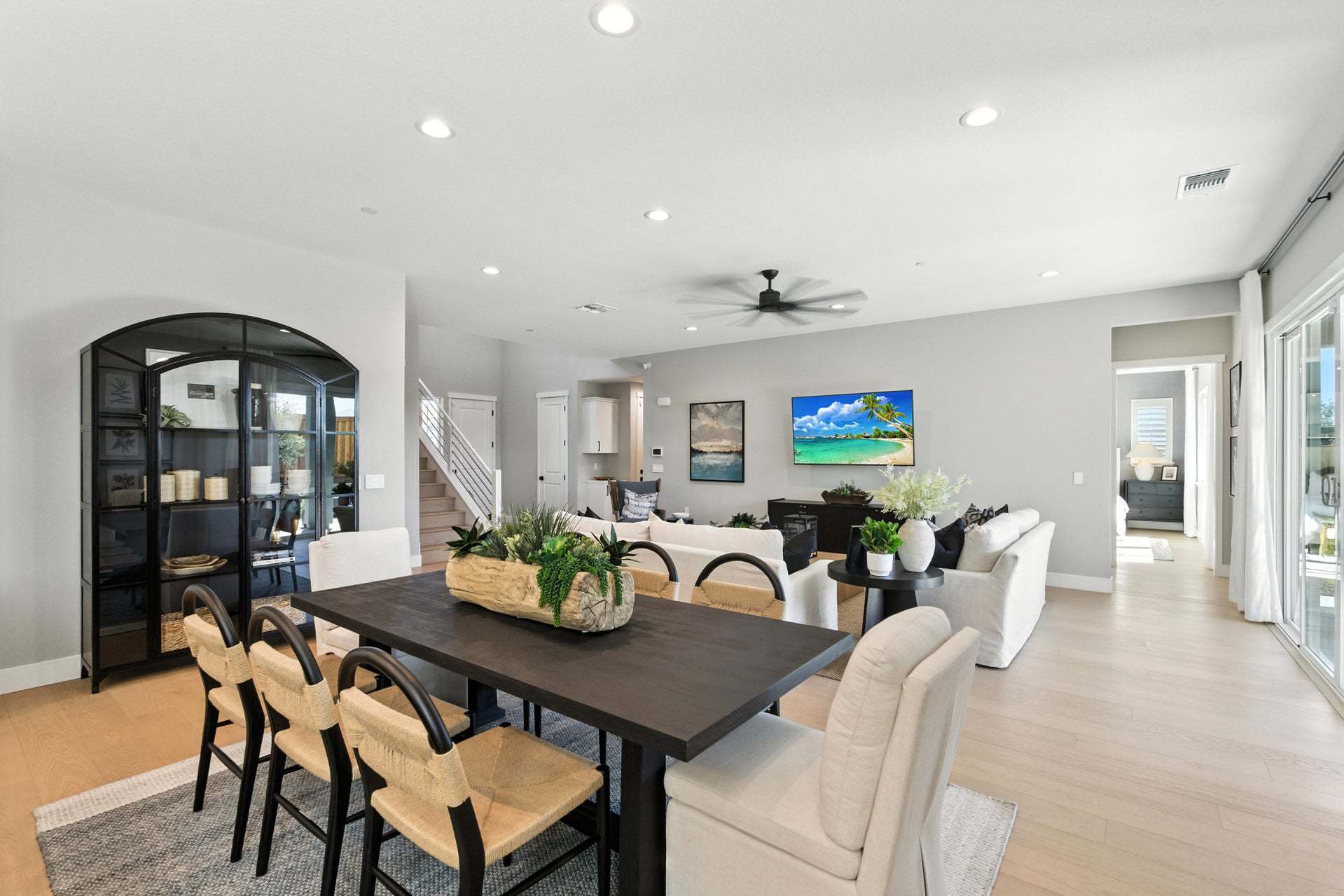 Apricot Estates by Trumark Homes in Brentwood, CA I Residence 1 Model I Kitchen and Dining Area