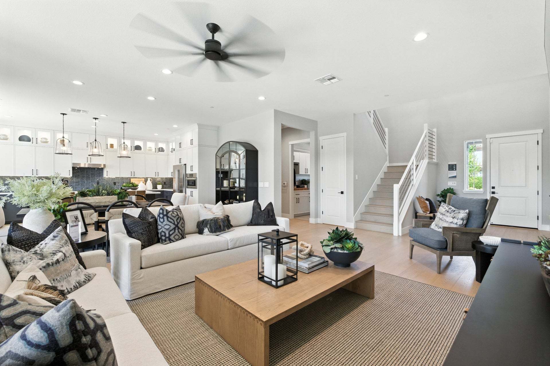 Apricot Estates by Trumark Homes in Brentwood, CA I Residence 1 Model I Open-Concept Living