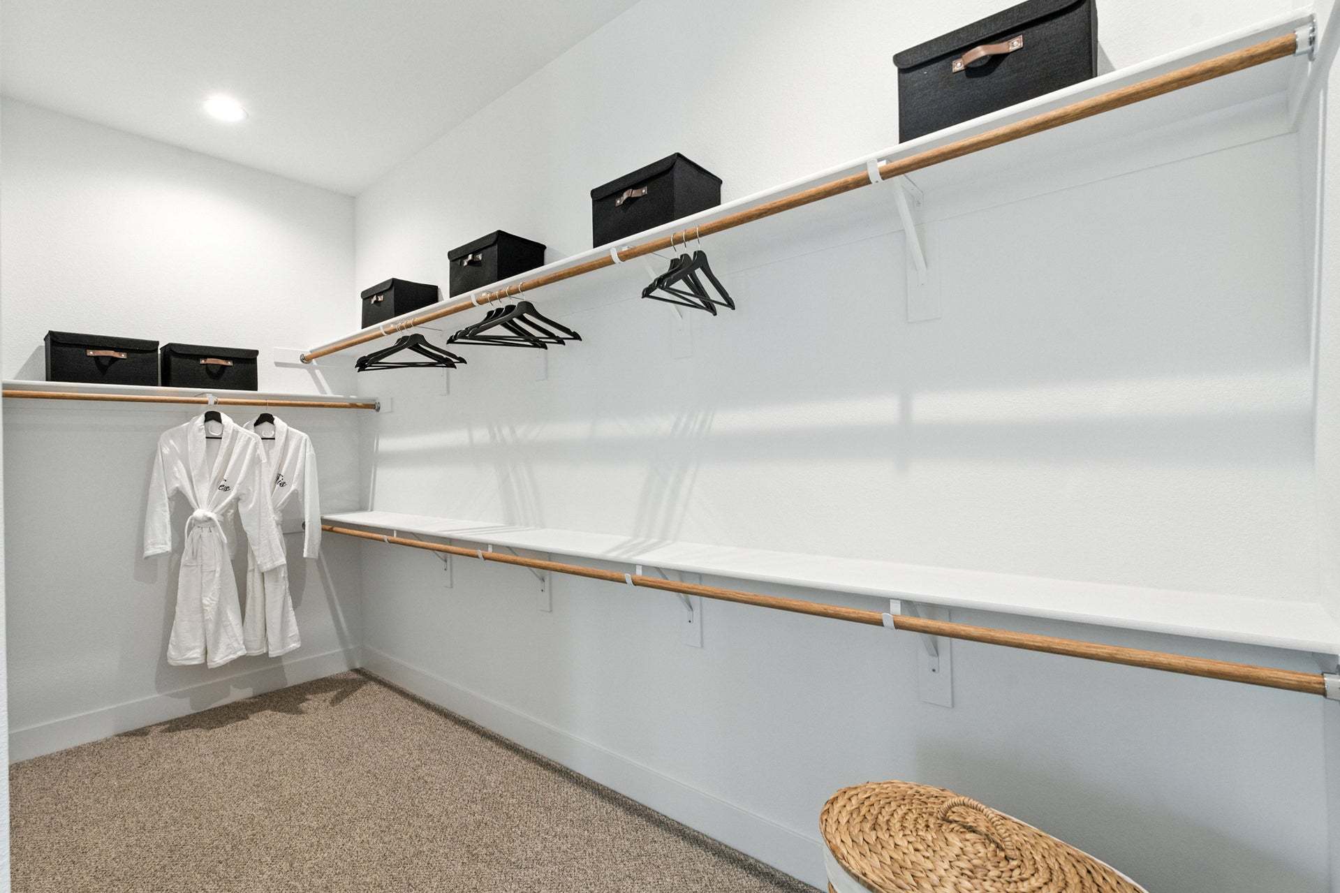 Apricot Estates by Trumark Homes in Brentwood, CA I Residence 1 Model I Walk-In Closet