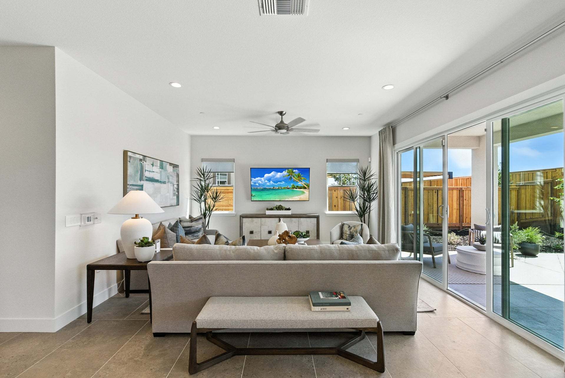 Apricot Estates by Trumark Homes in Brentwood, CA I Residence 2 Model I Great Room