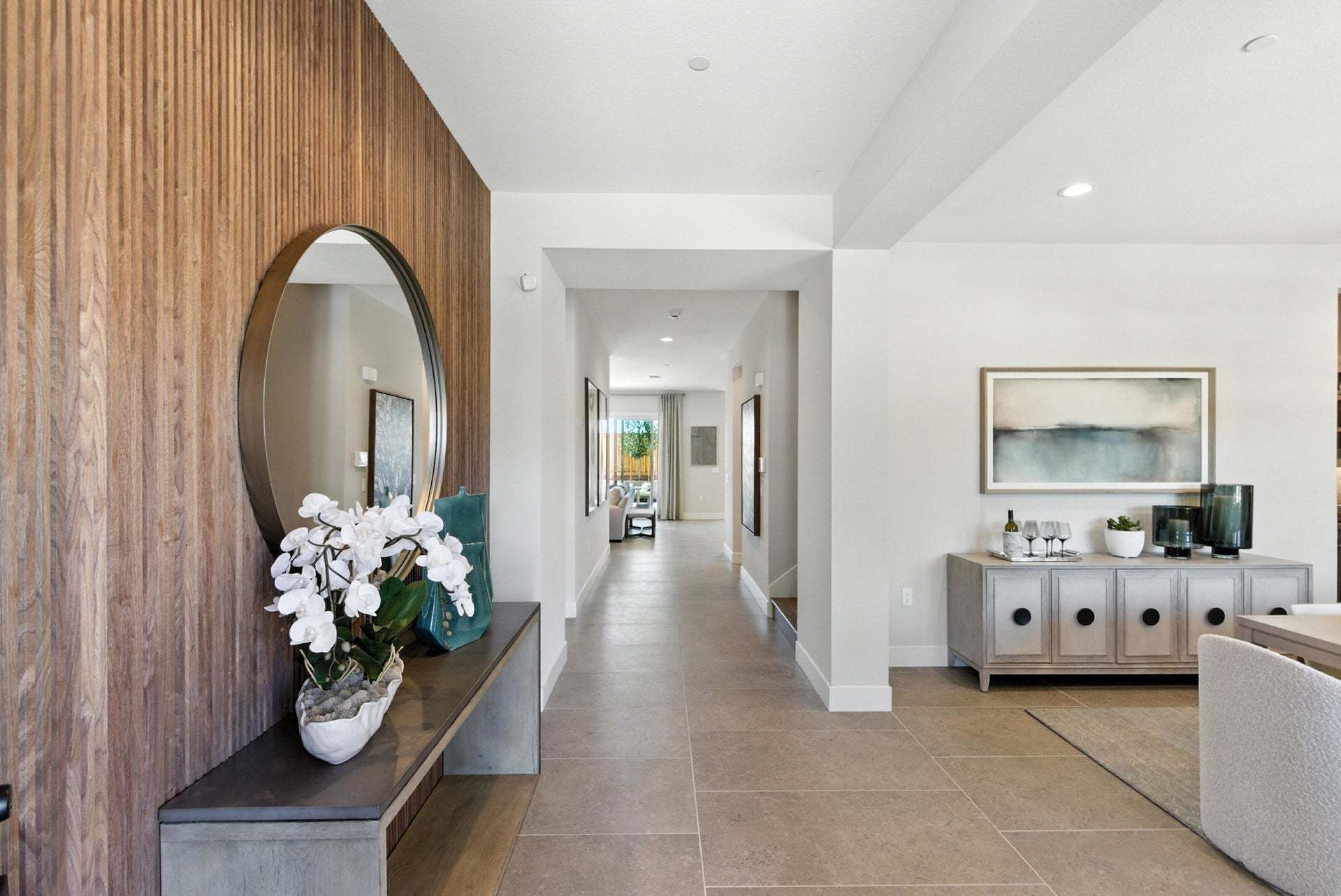 Apricot Estates by Trumark Homes in Brentwood, CA I Residence 2 Model I Foyer