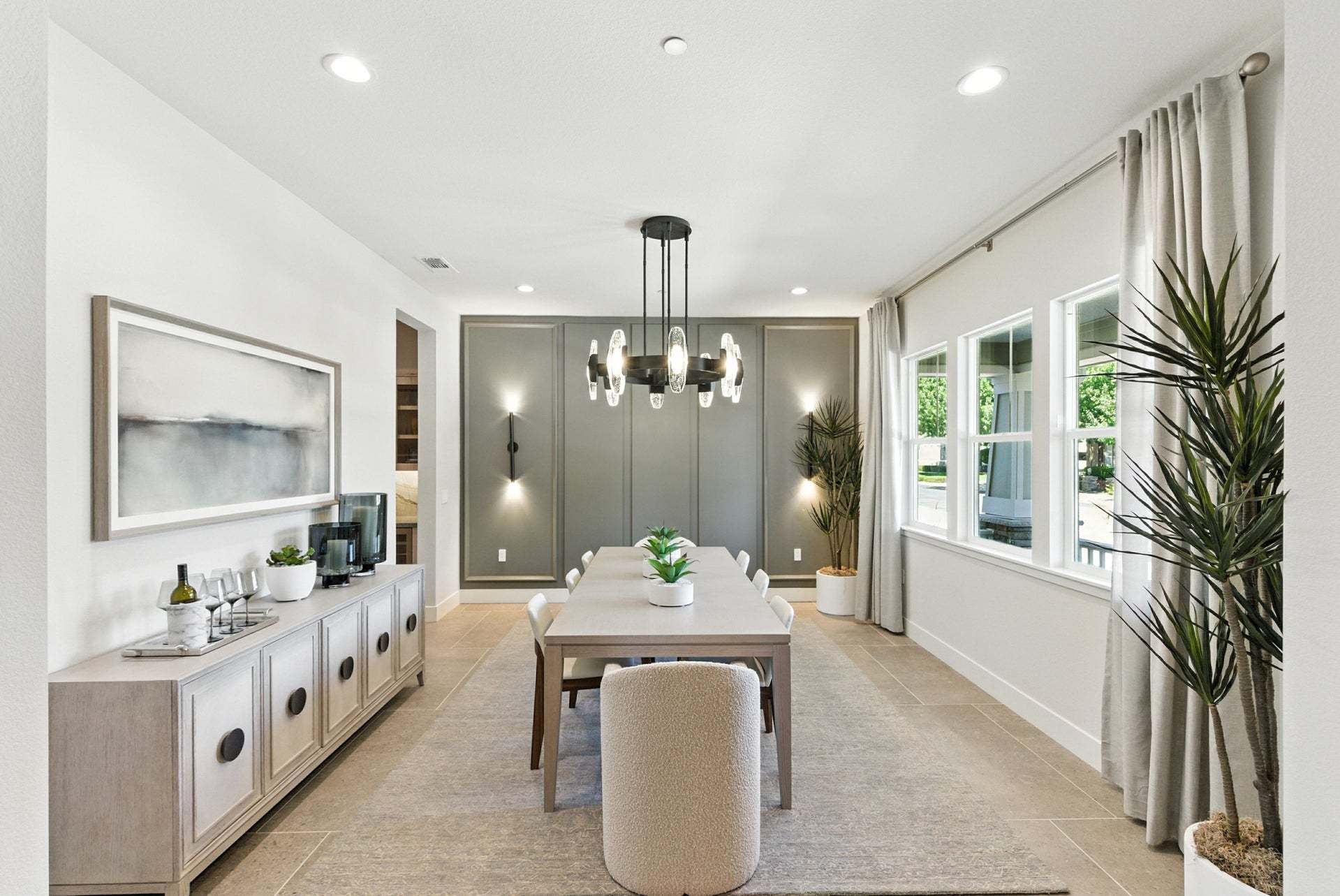 Apricot Estates by Trumark Homes in Brentwood, CA I Residence 2 Model I Dining Room