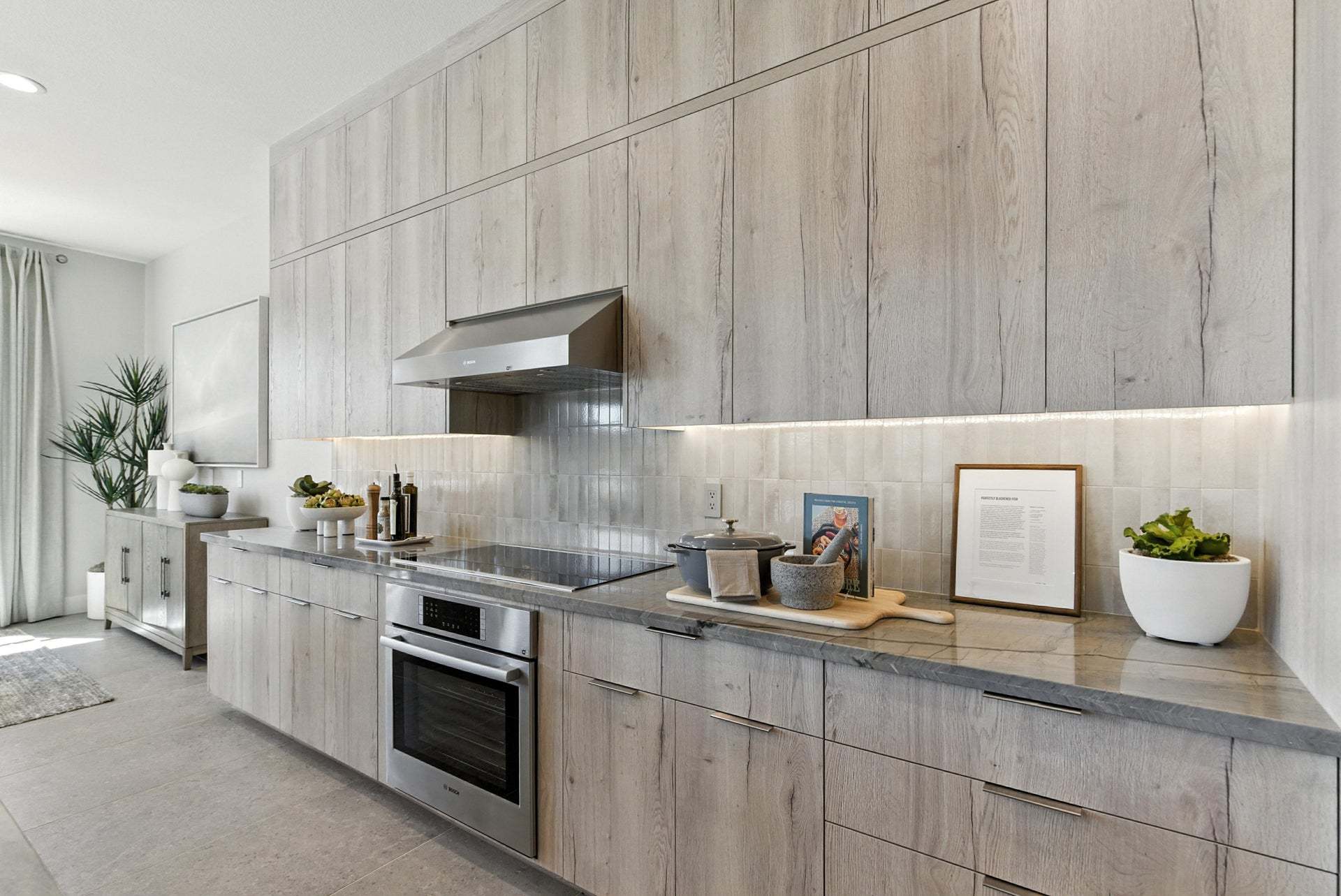Apricot Estates by Trumark Homes in Brentwood, CA I Residence 2 Model I Kitchen Cabinets and Appliances