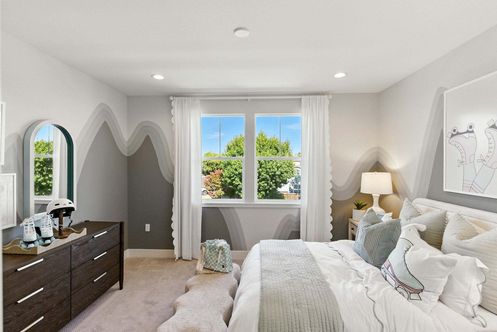 Apricot Estates by Trumark Homes in Brentwood, CA I Residence 2 Model I Bedroom