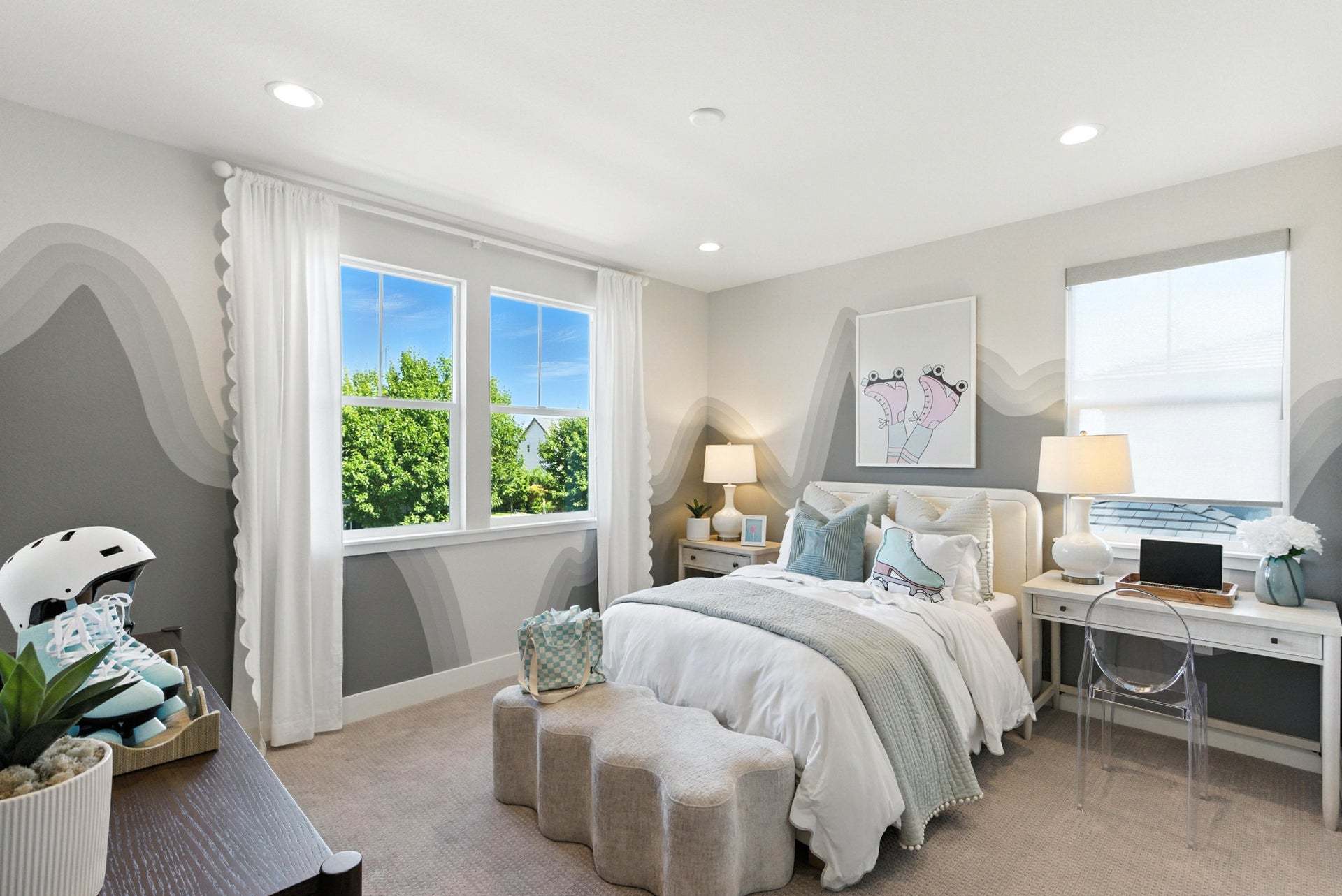 Apricot Estates by Trumark Homes in Brentwood, CA I Residence 2 Model I Bedroom