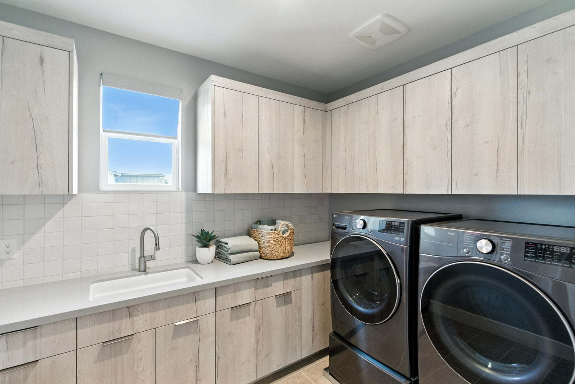 Apricot Estates by Trumark Homes in Brentwood, CA I Residence 2 Model I Laundry Room