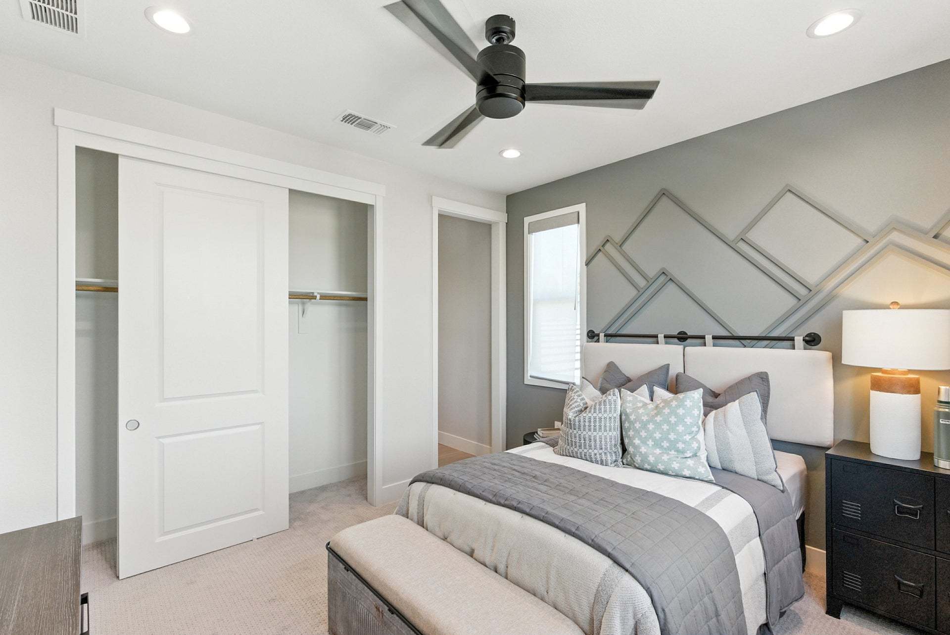 Apricot Estates by Trumark Homes in Brentwood, CA I Residence 2 Model I Secondary Bedroom
