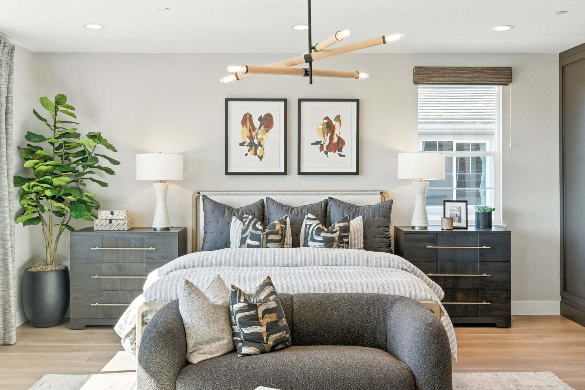Apricot Estates by Trumark Homes in Brentwood, CA I Residence 3 Model I Primary Bedroom