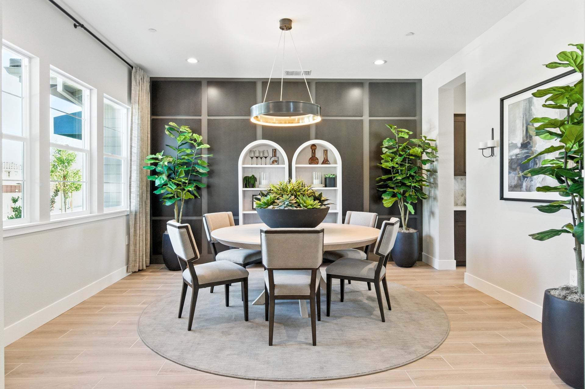 Apricot Estates by Trumark Homes in Brentwood, CA I Residence 3 Model I Dining Room