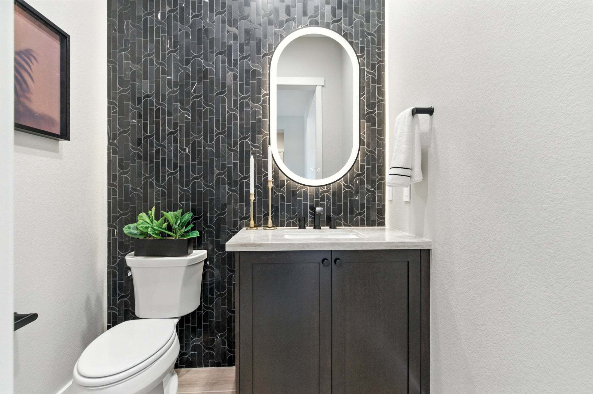 Apricot Estates by Trumark Homes in Brentwood, CA I Residence 3 Model I Bathroom