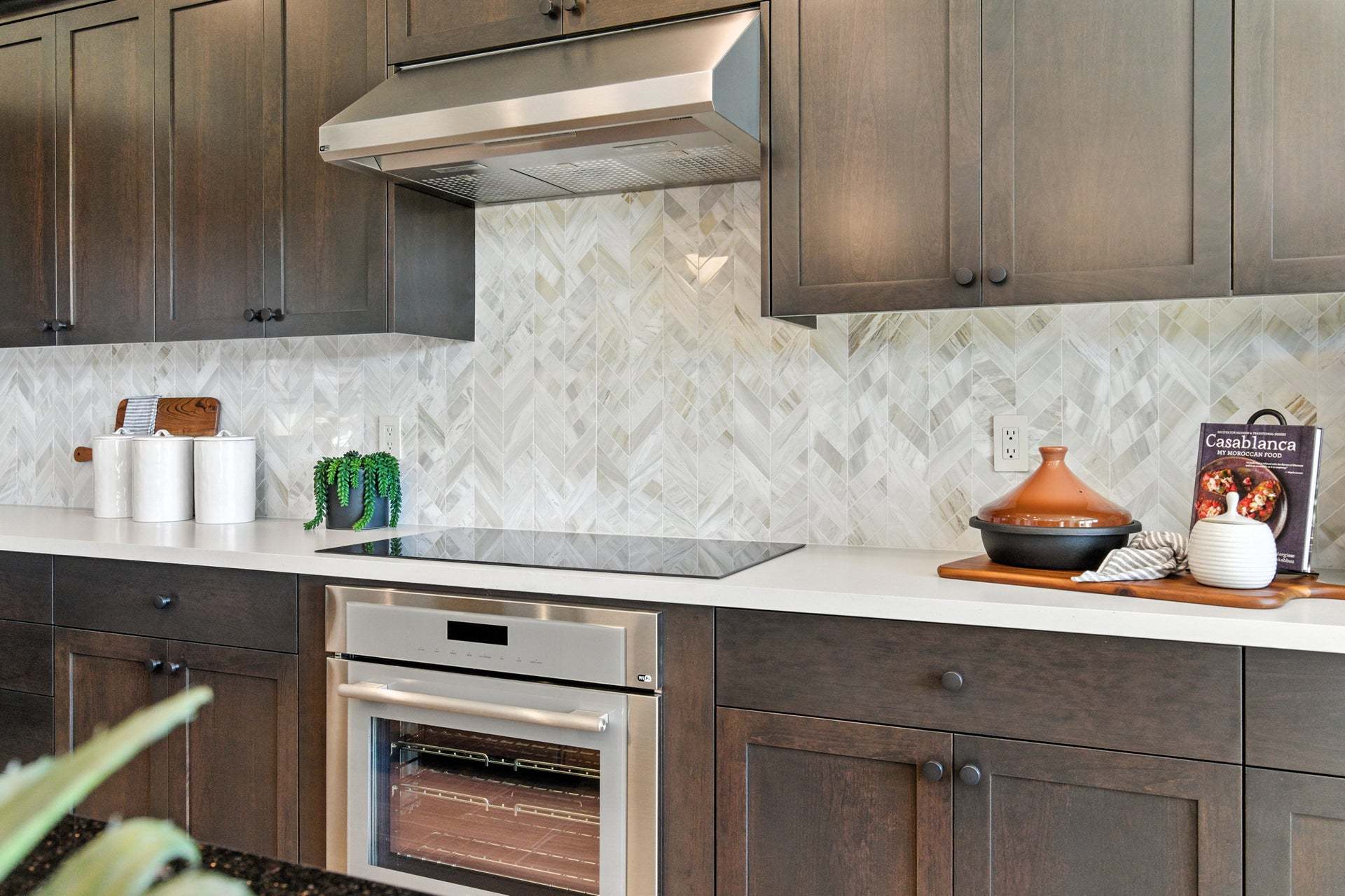Apricot Estates by Trumark Homes in Brentwood, CA I Residence 3 Model I Kitchen Cabinets and Applian