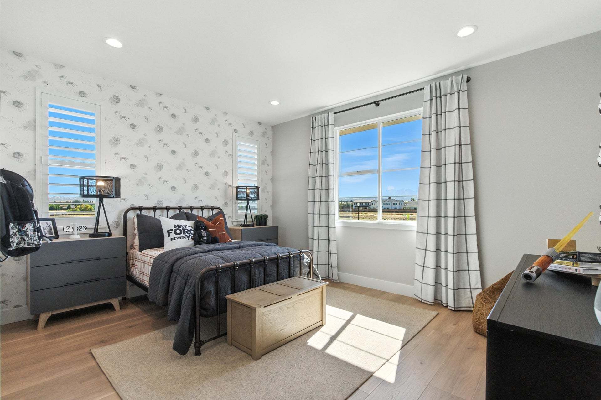 Apricot Estates by Trumark Homes in Brentwood, CA I Residence 3 Model I Secondary Bedroom