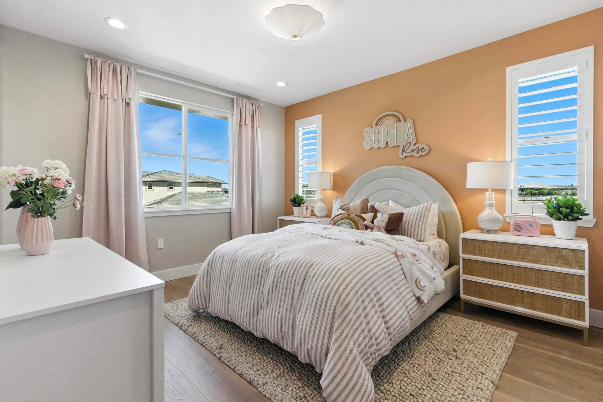 Apricot Estates by Trumark Homes in Brentwood, CA I Residence 3 Model I Secondary Bedroom
