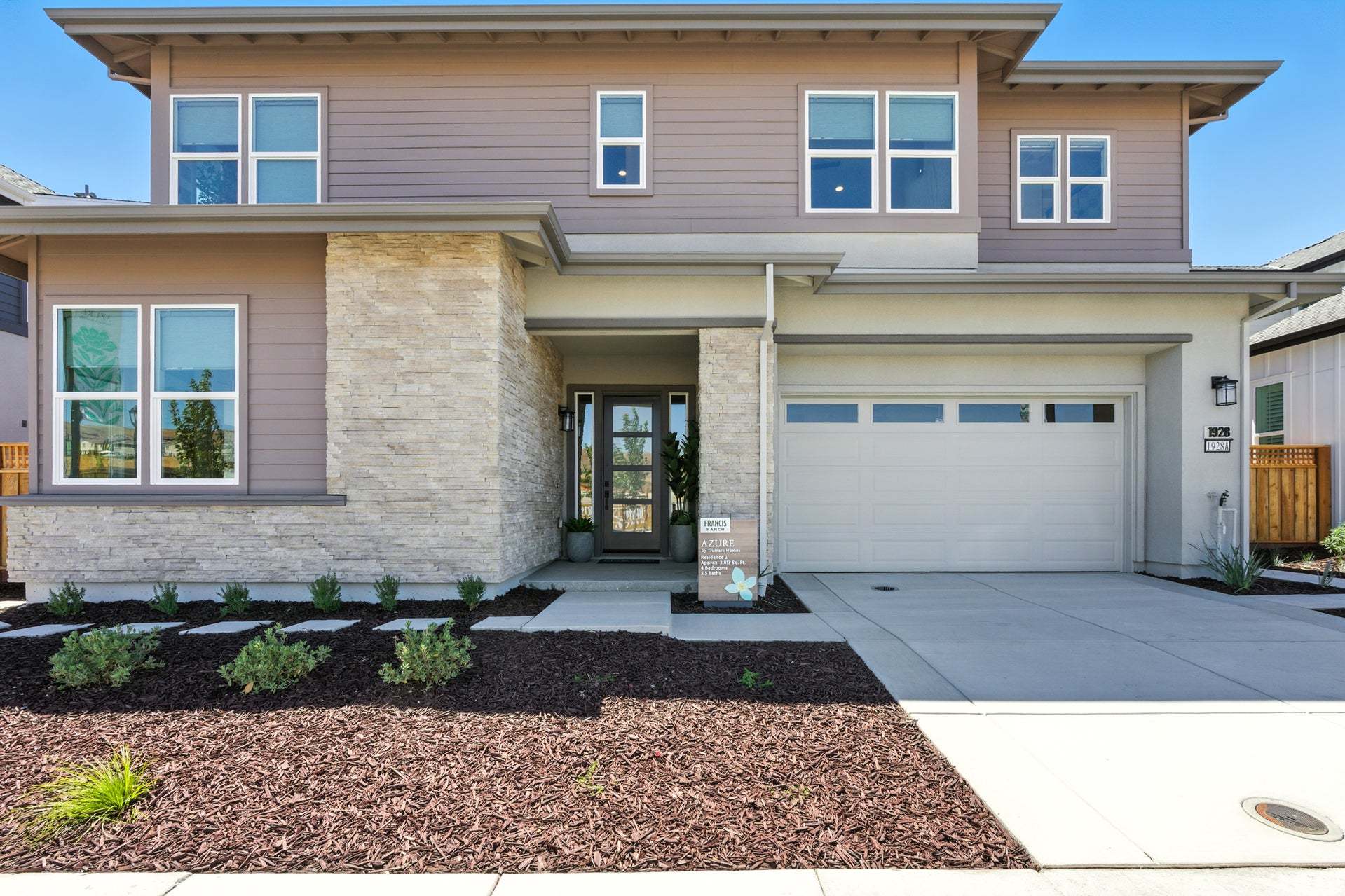 Azure at Francis Ranch by Trumark Homes in Dublin, CA I Residence 2 Model I Exterior