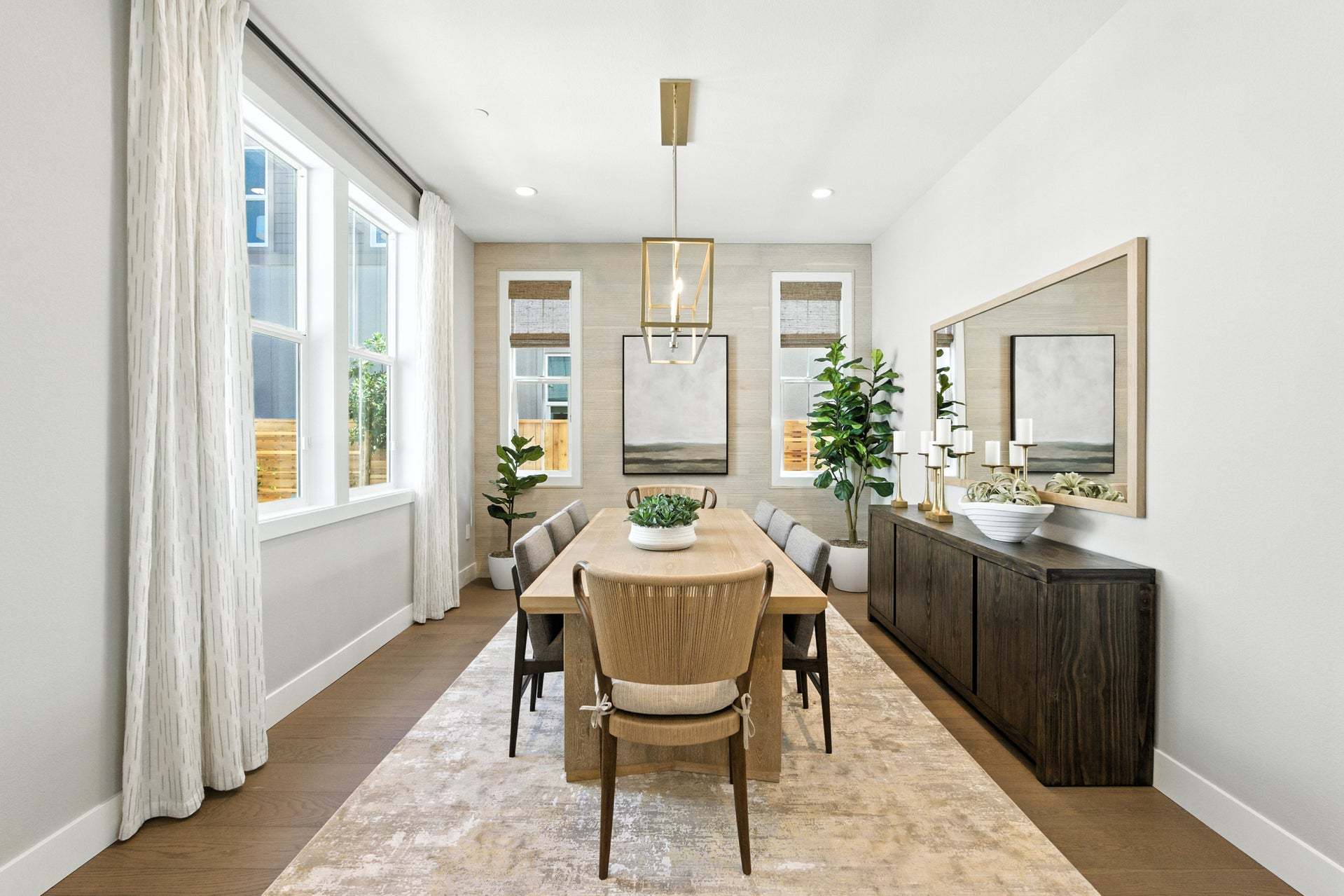 Azure at Francis Ranch by Trumark Homes in Dublin, CA I Residence 1 Model I Dining Room