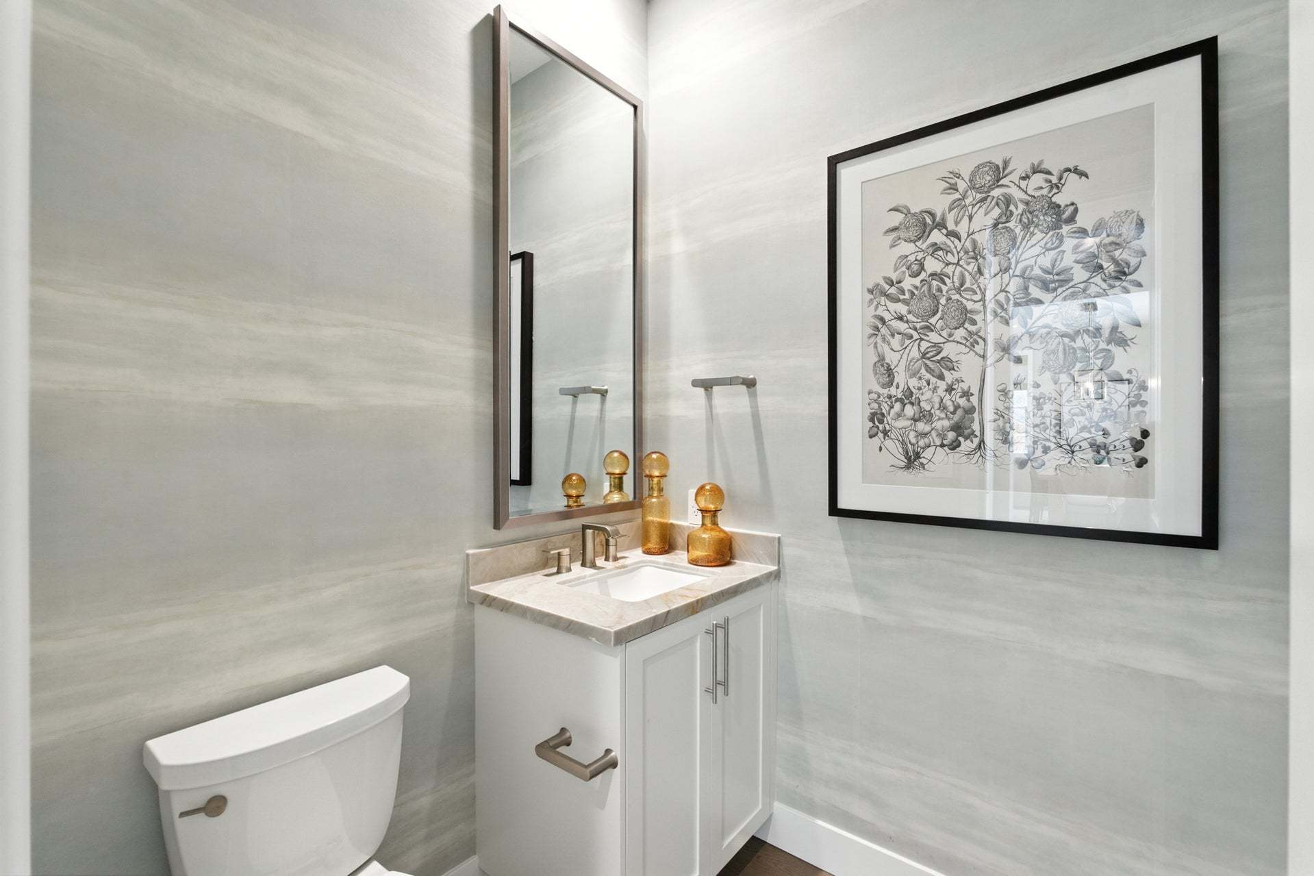 Azure at Francis Ranch by Trumark Homes in Dublin, CA I Residence 1 Model I Half Bath