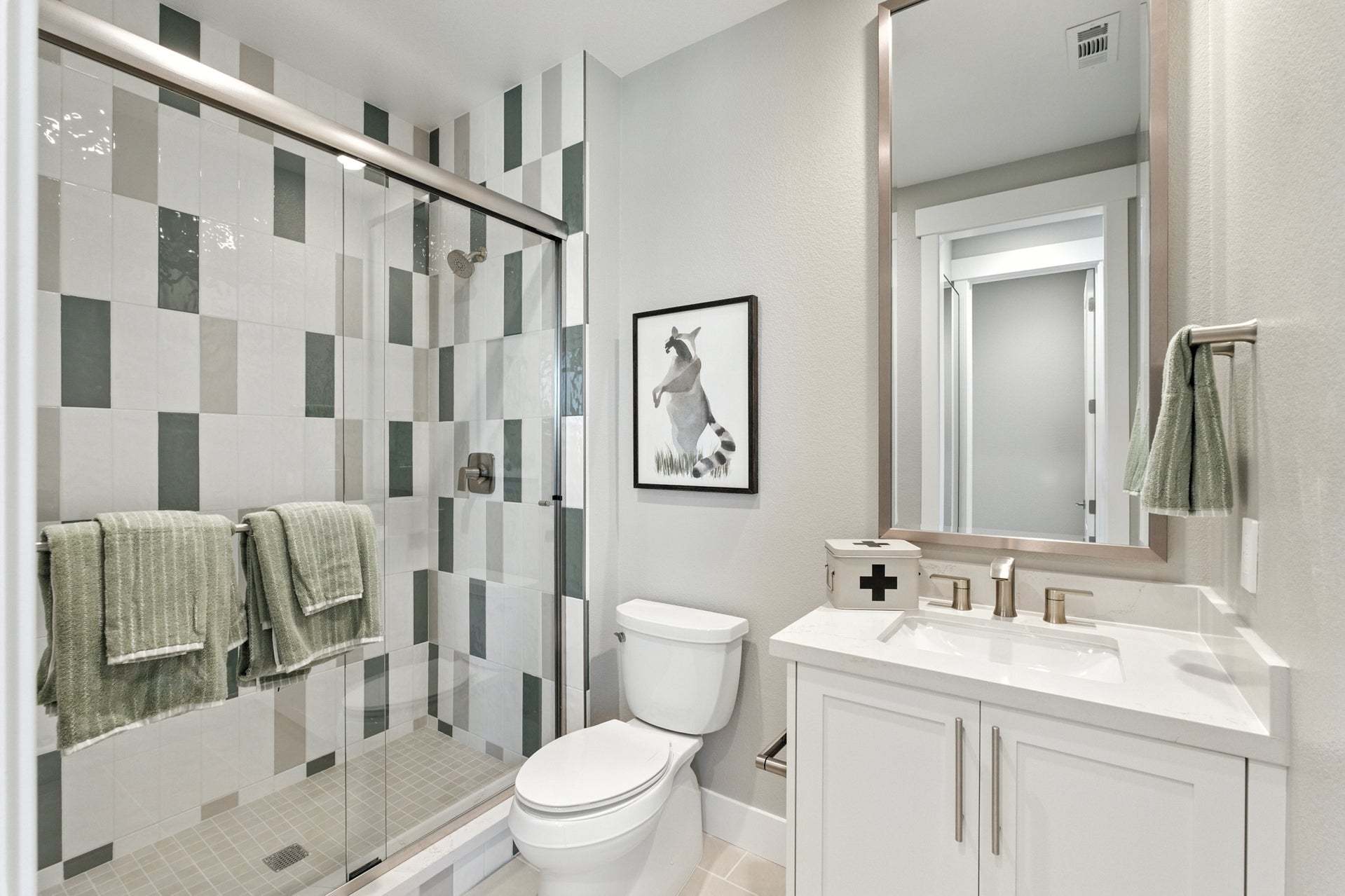 Azure at Francis Ranch by Trumark Homes in Dublin, CA I Residence 1 Model I Bathroom