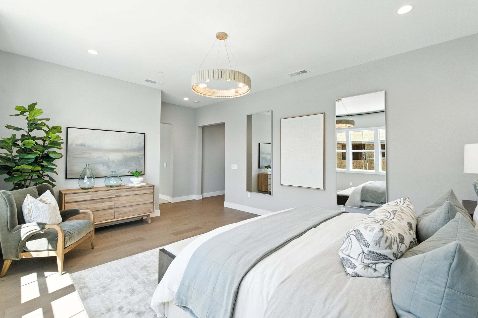 Azure at Francis Ranch by Trumark Homes in Dublin, CA I Residence 1 Model I Primary Bedroom