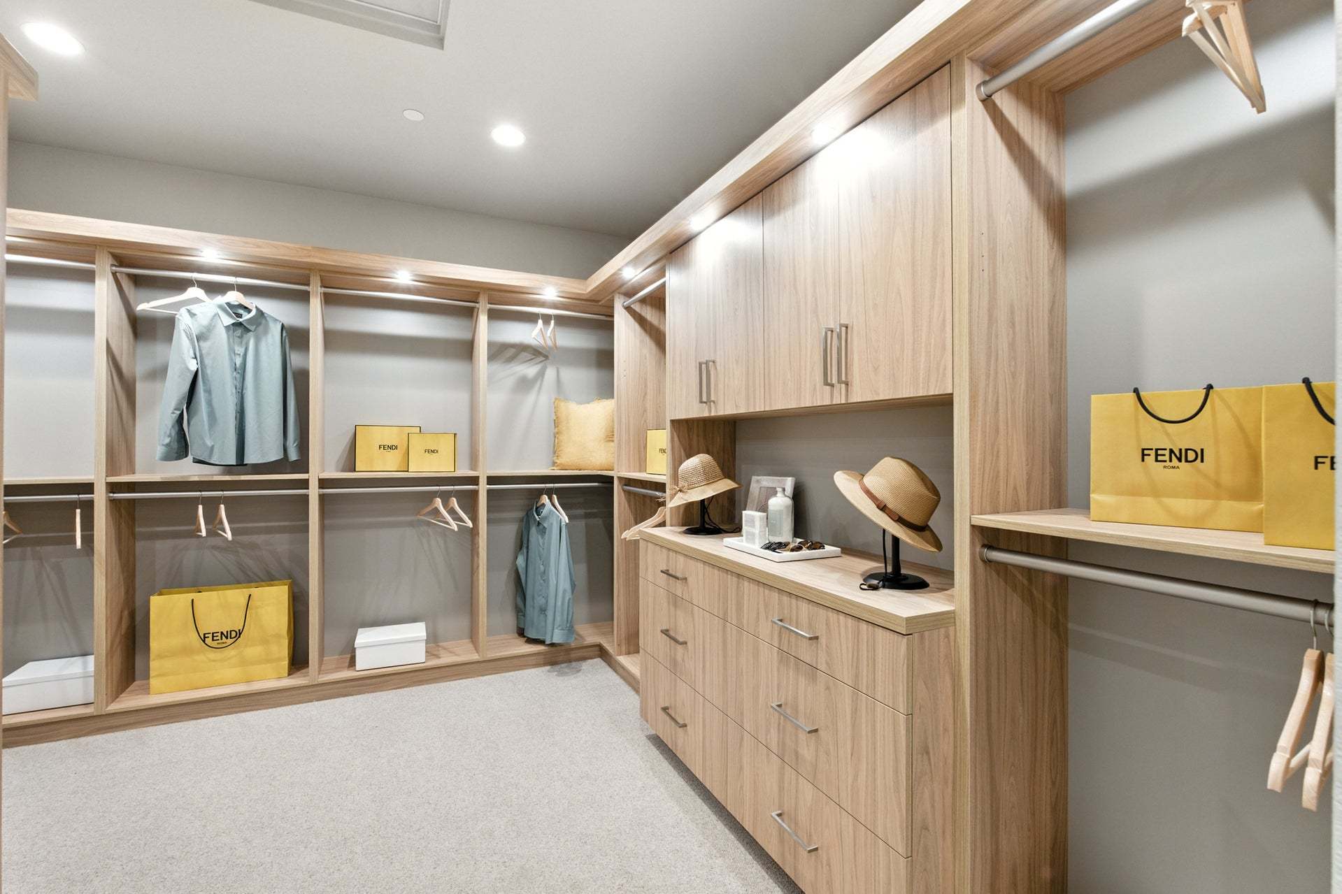 Azure at Francis Ranch by Trumark Homes in Dublin, CA I Residence 1 Model I Walk-In Closet