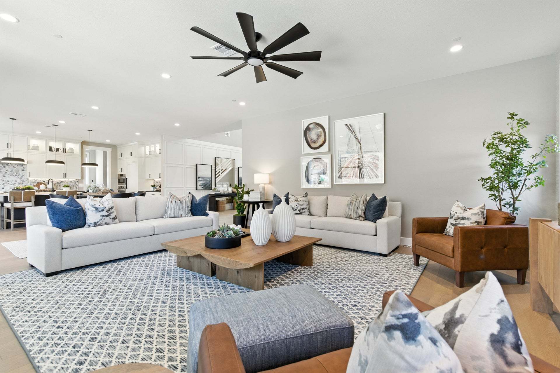 Orchid at Francis Ranch By Trumark Homes in Dublin, CA I Residence 2 Model I Living Room