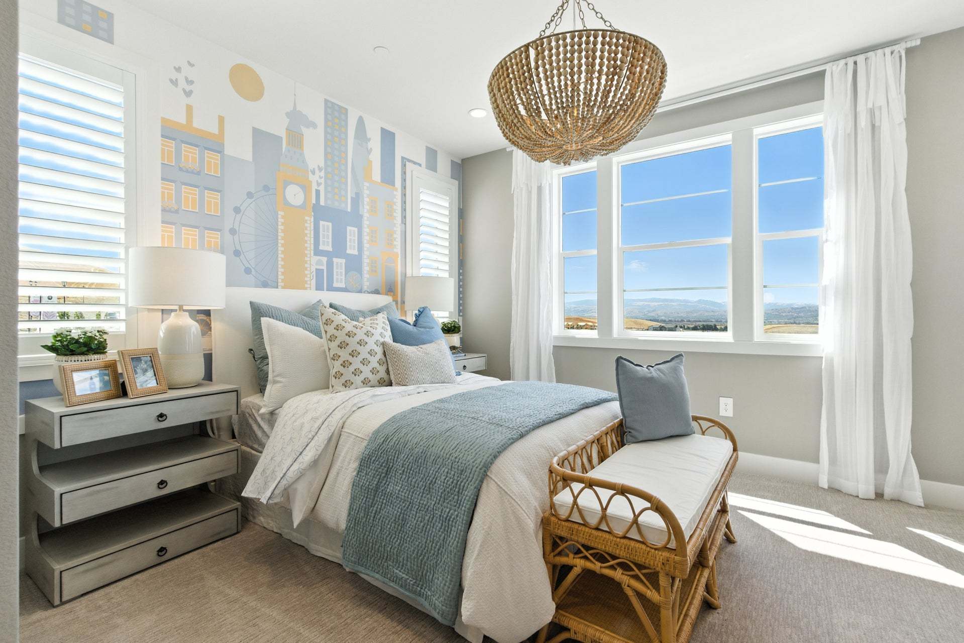 Orchid at Francis Ranch By Trumark Homes in Dublin, CA I Residence 2 Model I Secondary Bedroom