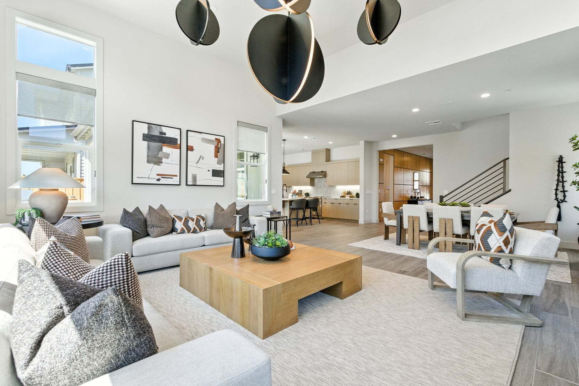 Azure at Francis Ranch by Trumark Homes in Dublin, CA I Residence 2 Model I Living Room