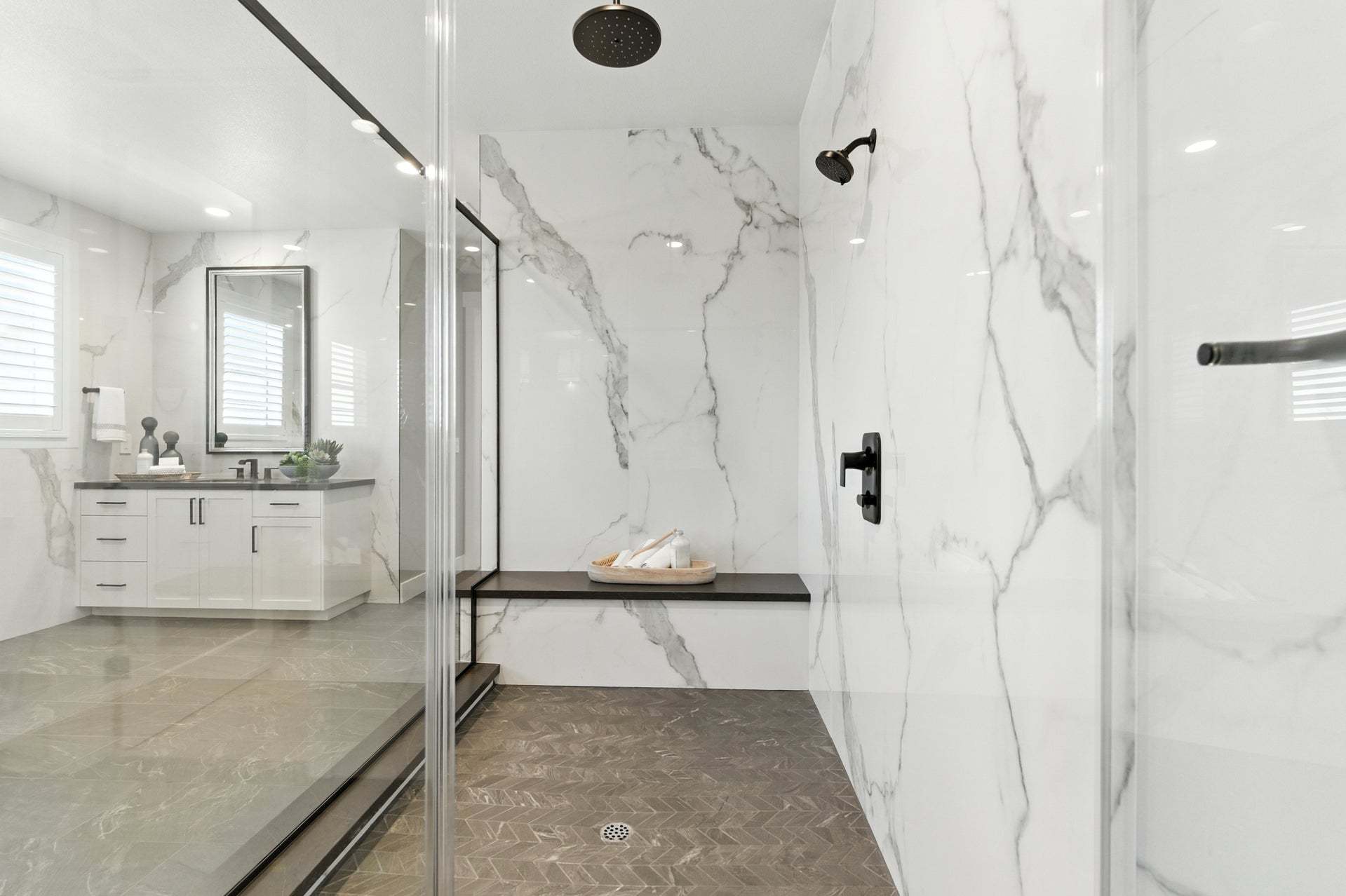 Orchid at Francis Ranch By Trumark Homes in Dublin, CA I Residence 2 Model I Primary Shower