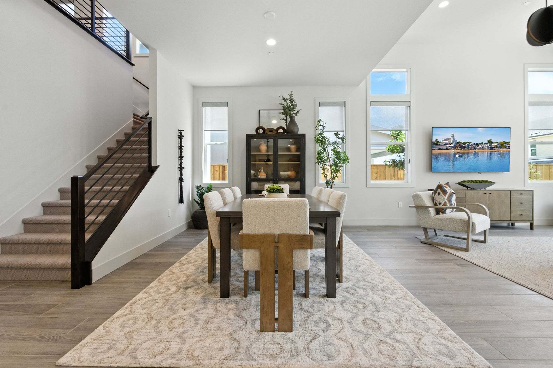 Azure at Francis Ranch by Trumark Homes in Dublin, CA I Residence 2 Model I Dining Space