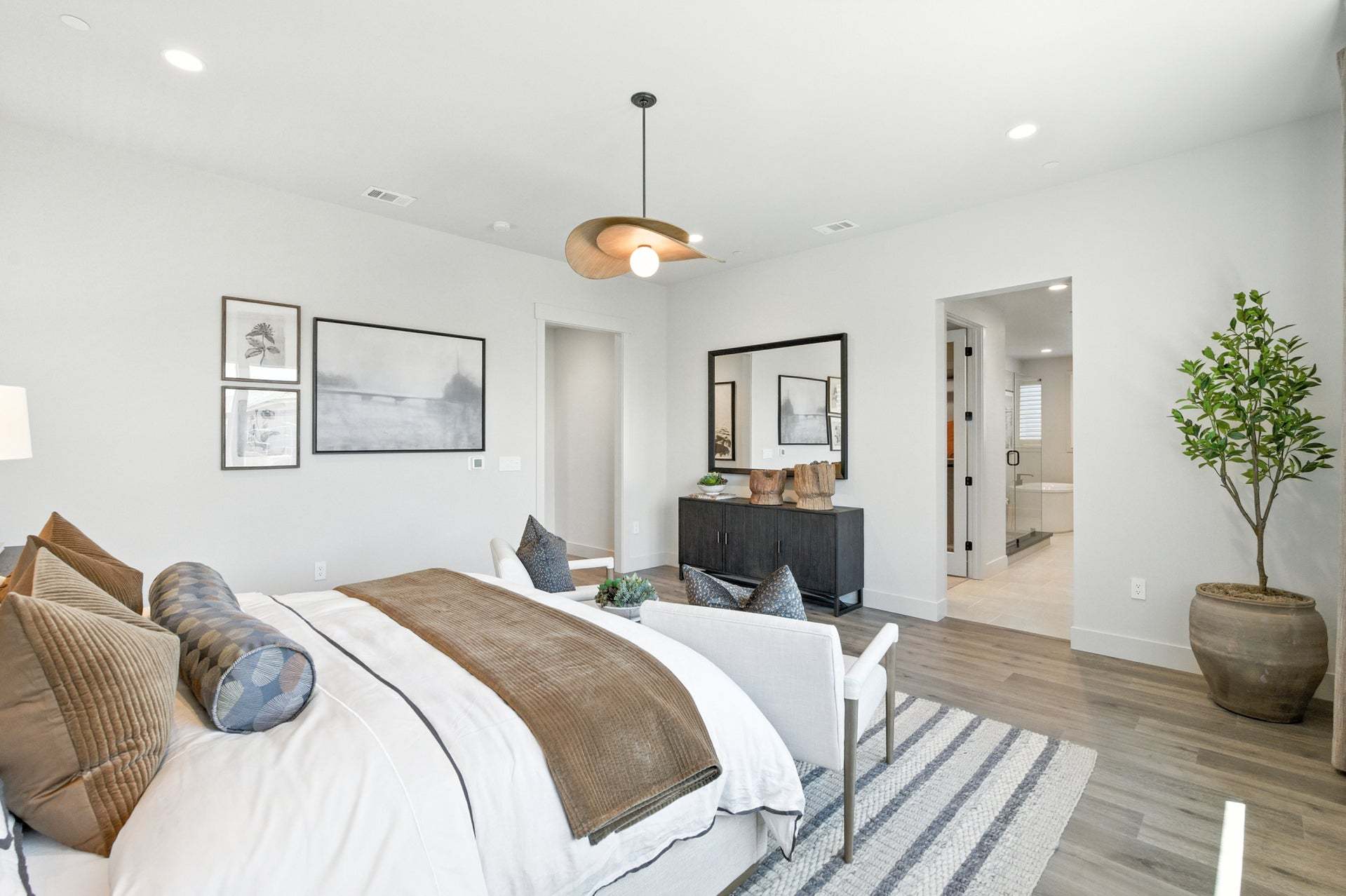 Azure at Francis Ranch by Trumark Homes in Dublin, CA I Residence 2 Model I Primary Bedroom