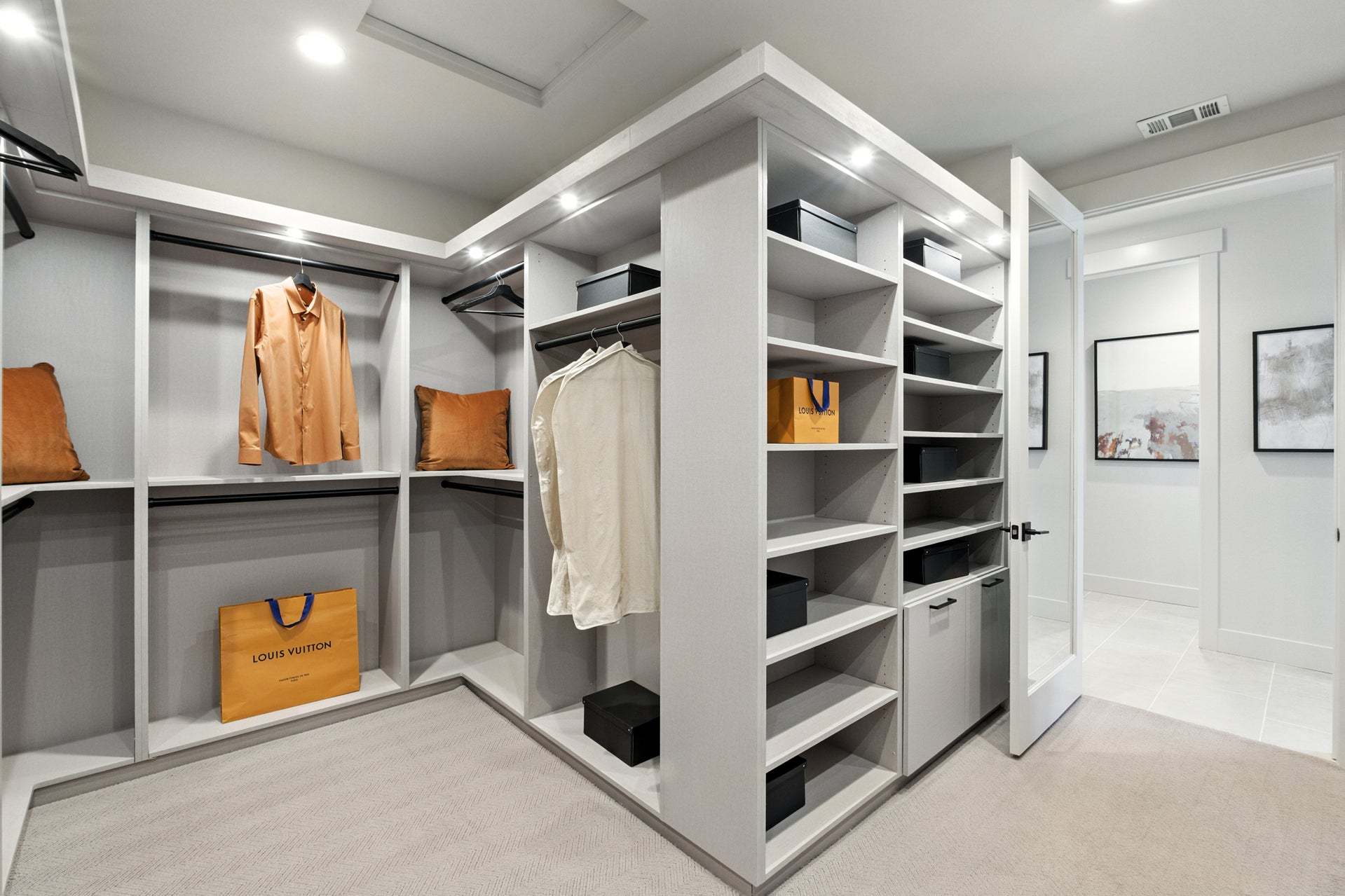 Azure at Francis Ranch by Trumark Homes in Dublin, CA I Residence 2 Model I Walk-In Closet
