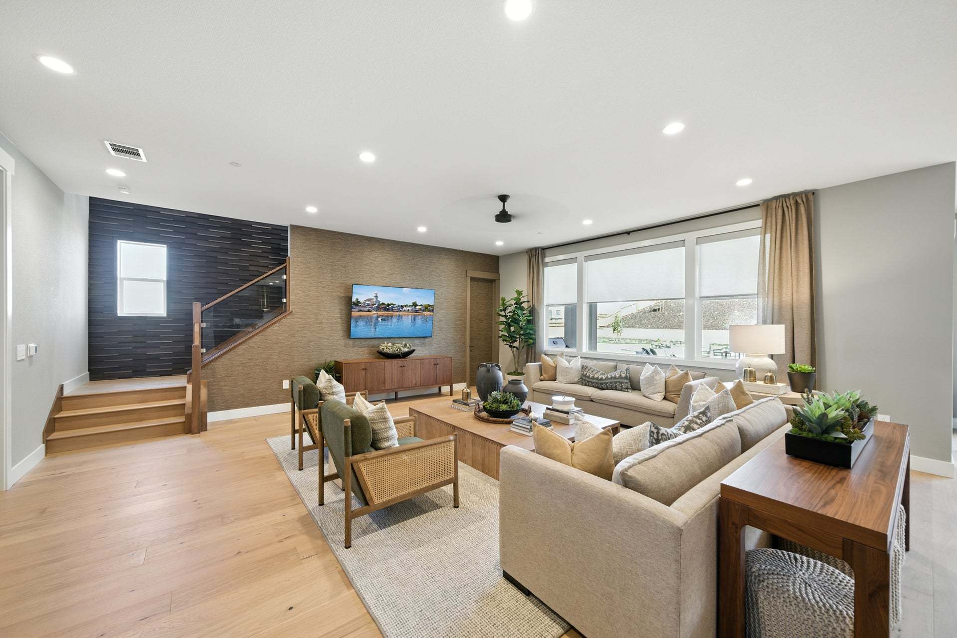 Orchid at Francis Ranch By Trumark Homes in Dublin, CA I Residence 3 Model I Living Room