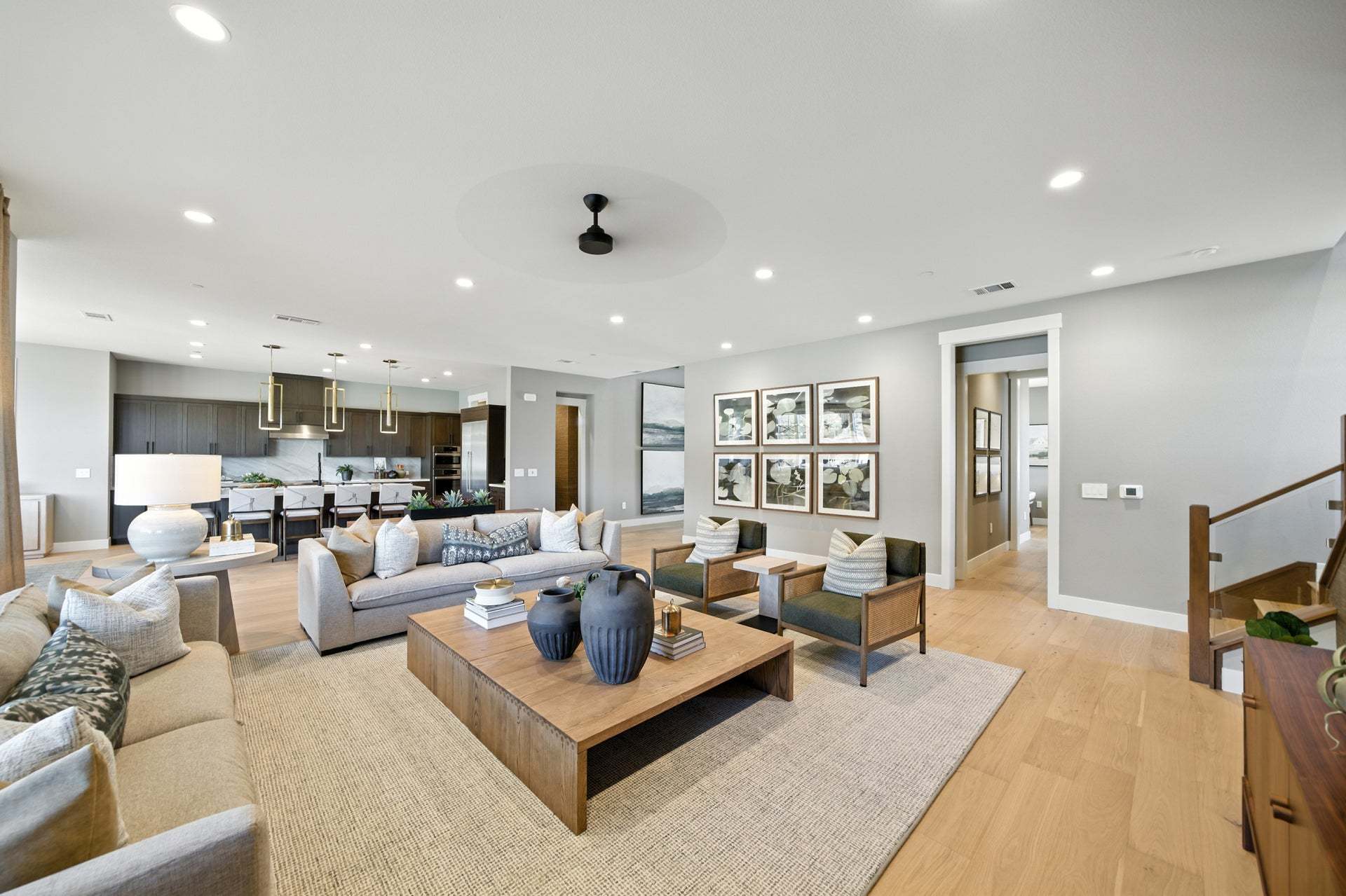 Orchid at Francis Ranch By Trumark Homes in Dublin, CA I Residence 3 Model I Living Room