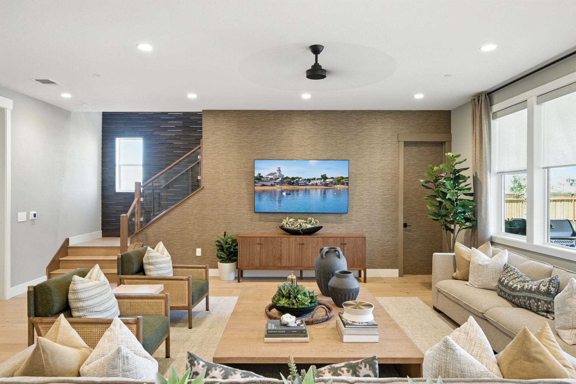 Orchid at Francis Ranch By Trumark Homes in Dublin, CA I Residence 3 Model I Living Room