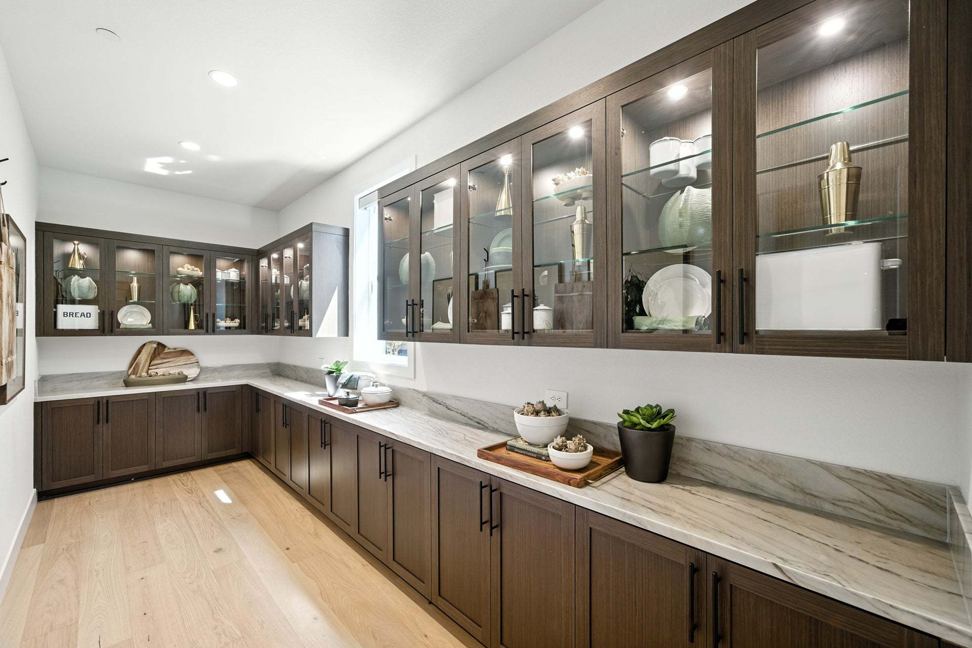 Orchid at Francis Ranch By Trumark Homes in Dublin, CA I Residence 3 Model I Butler's Pantry