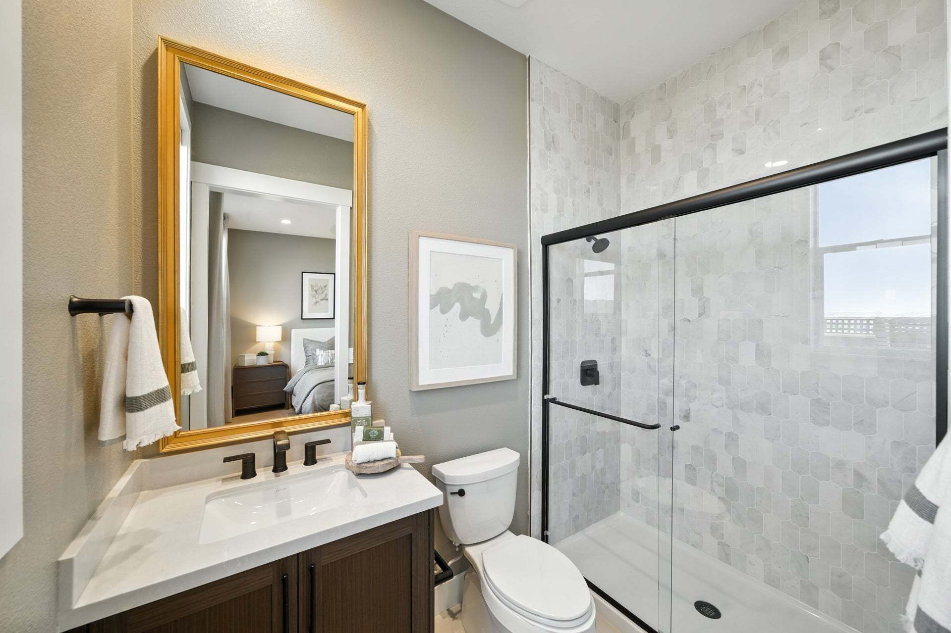 Orchid at Francis Ranch By Trumark Homes in Dublin, CA I Residence 3 Model I Bathroom